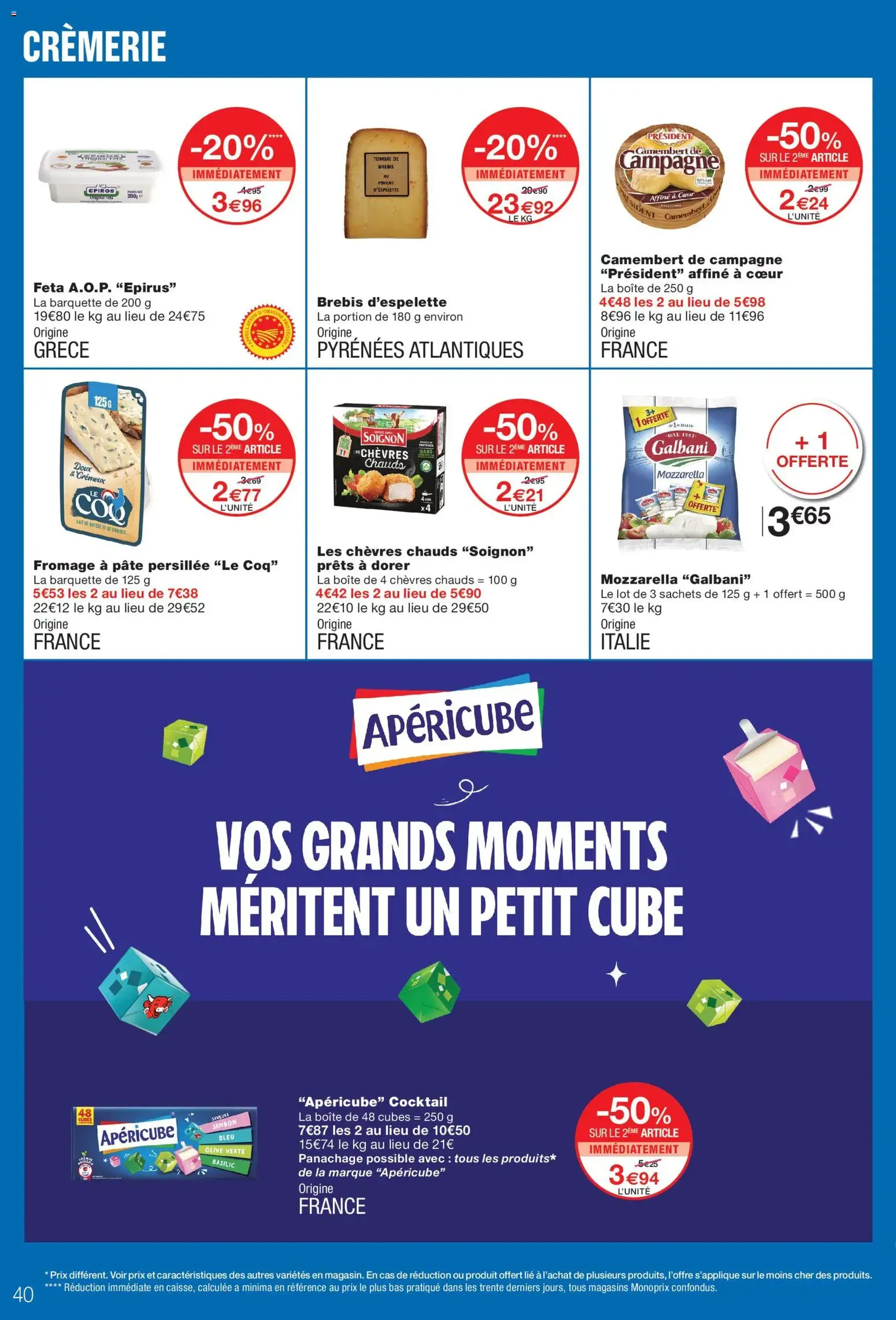 Monoprix catalogue - brochure valable à partir du 22/09/2026, page 40 sur 64