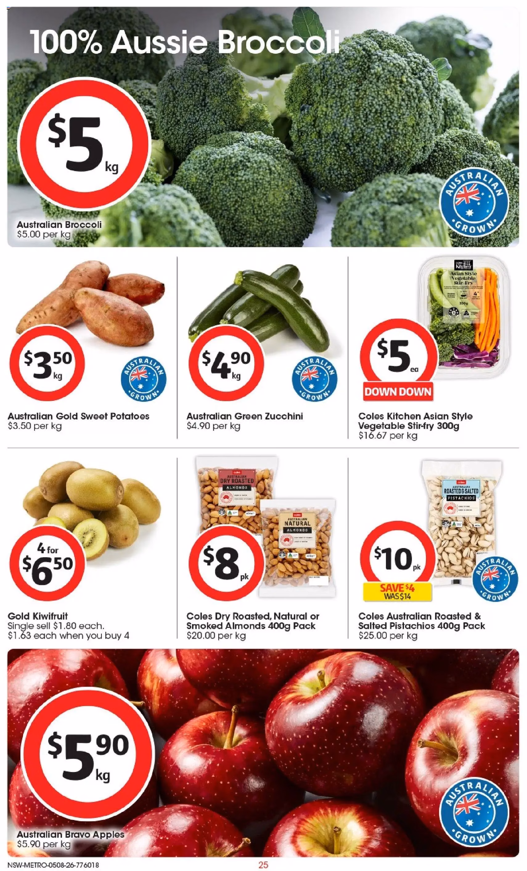 Coles catalogue - valid flyer from 04/08/2026, page 25 of 52