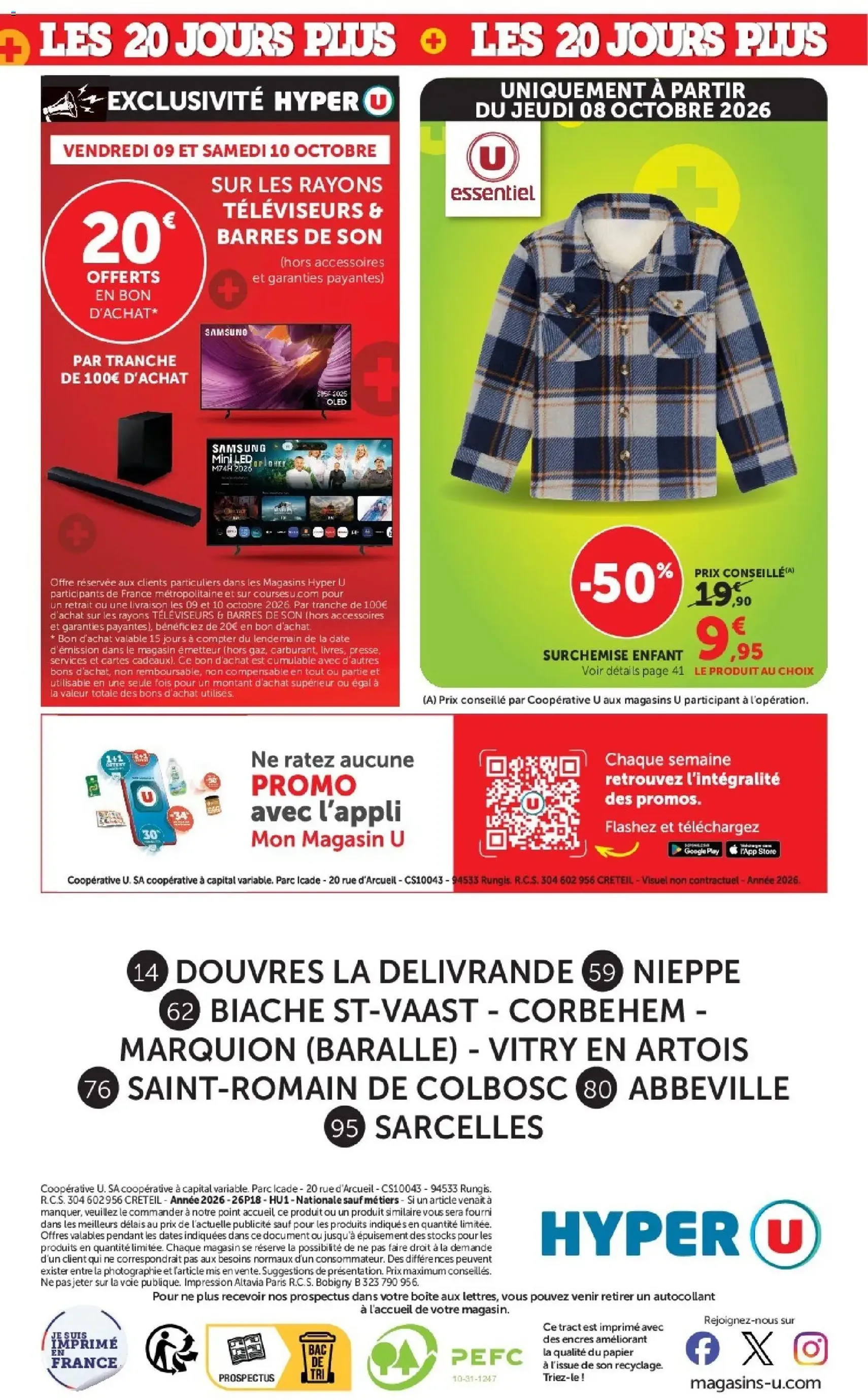 Hyper U catalogue - brochure valable à partir du 06/10/2026, page 48 sur 48