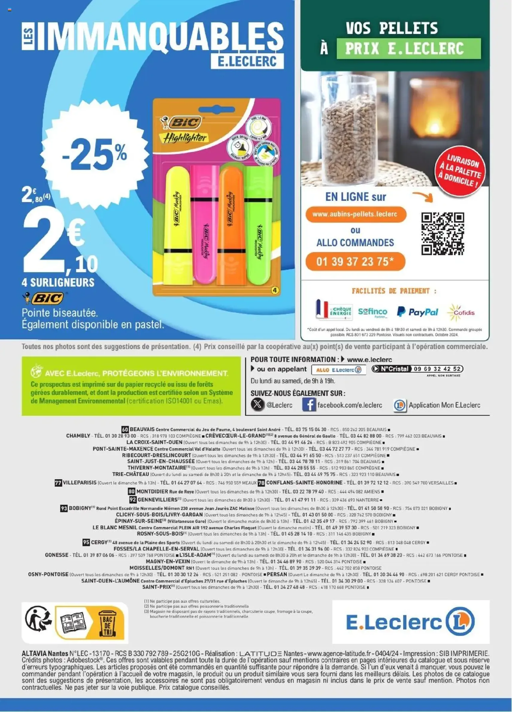 E.Leclerc catalogue semaine 32 - brochure valable à partir du 05/08/2025, page 20 sur 20 E.Leclerc catalogue semaine 32 - brochure valable à partir du 05/08/2025, page 20 sur 20