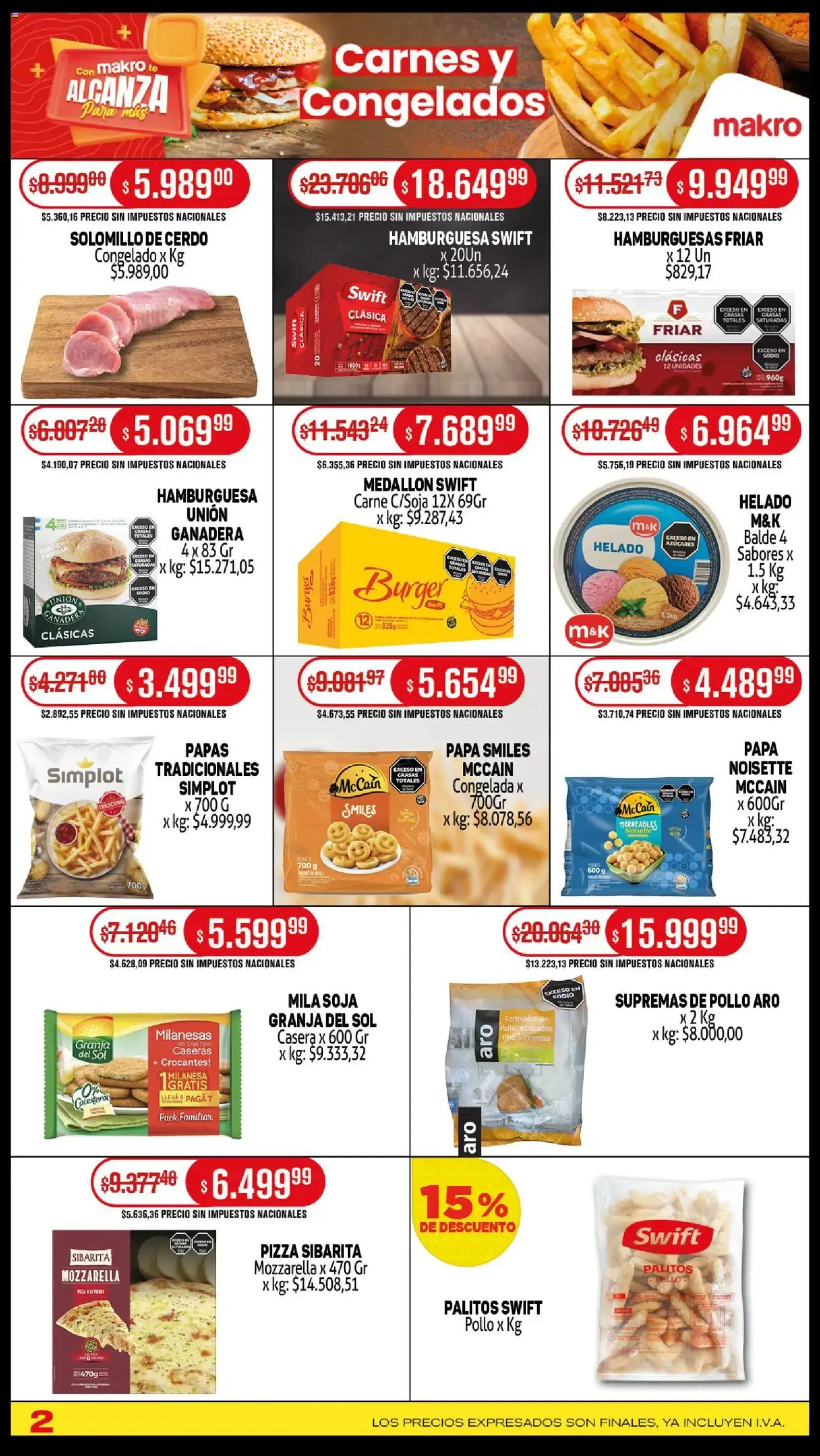 Makro ofertas - folleto válido desde 09/10/2025 página 2 de 16 Makro ofertas - folleto válido desde 09/10/2025 página 2 de 16
