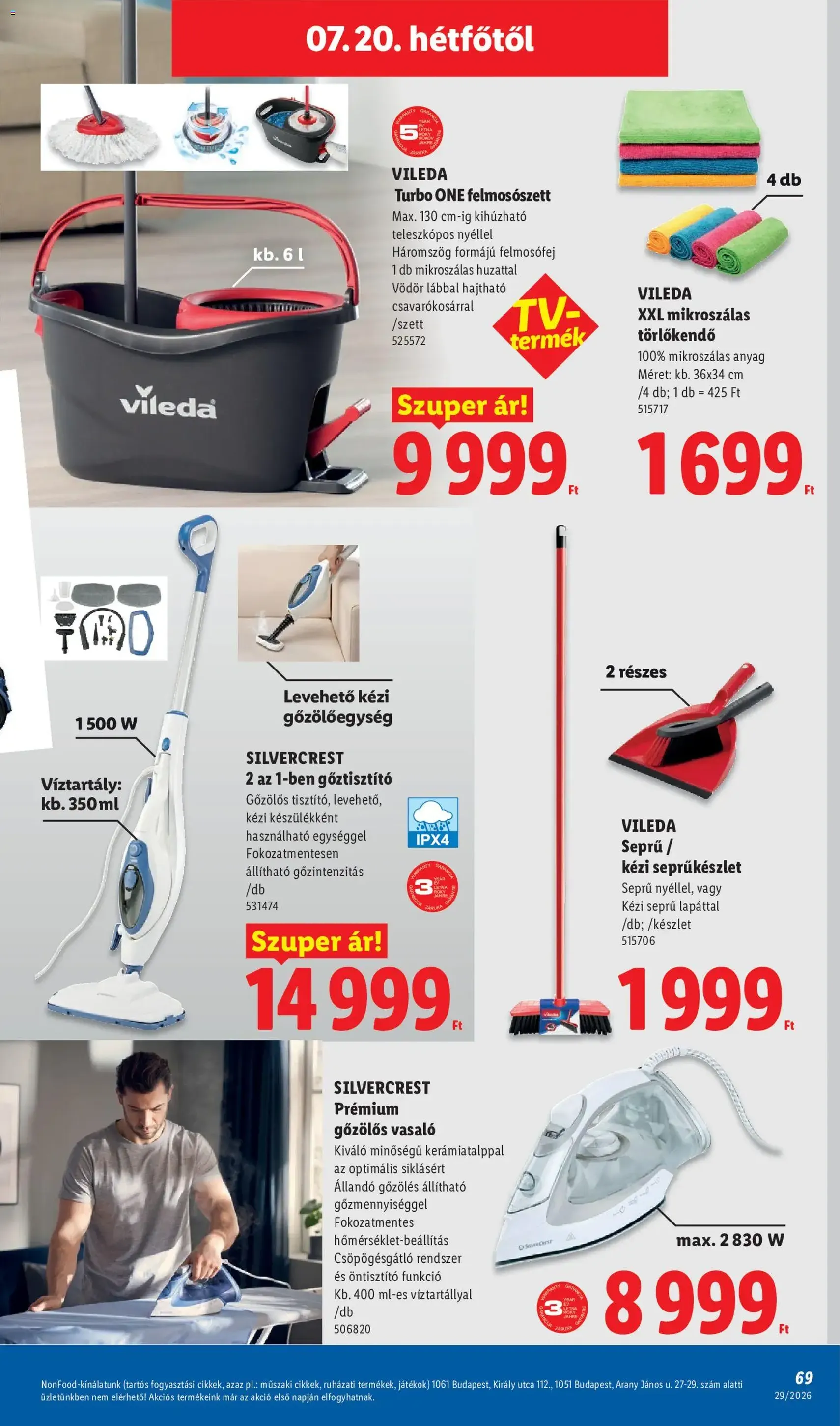 Lidl akciós újság - 2026.07.16. érvényes szórólap 69 oldal 88 oldalból