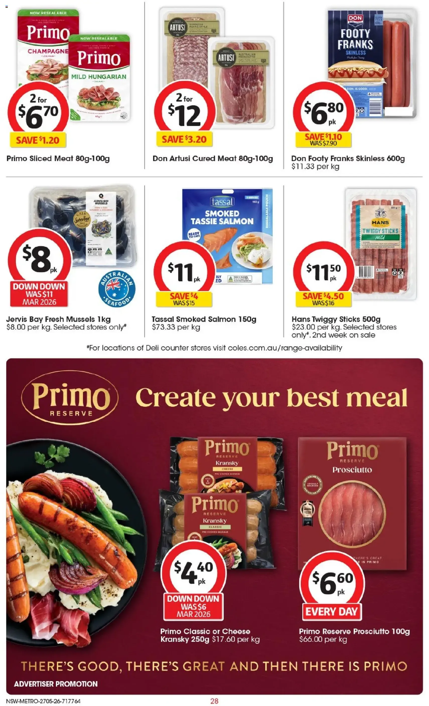 Coles catalogue - valid flyer from 27/05/2026, page 28 of 48
