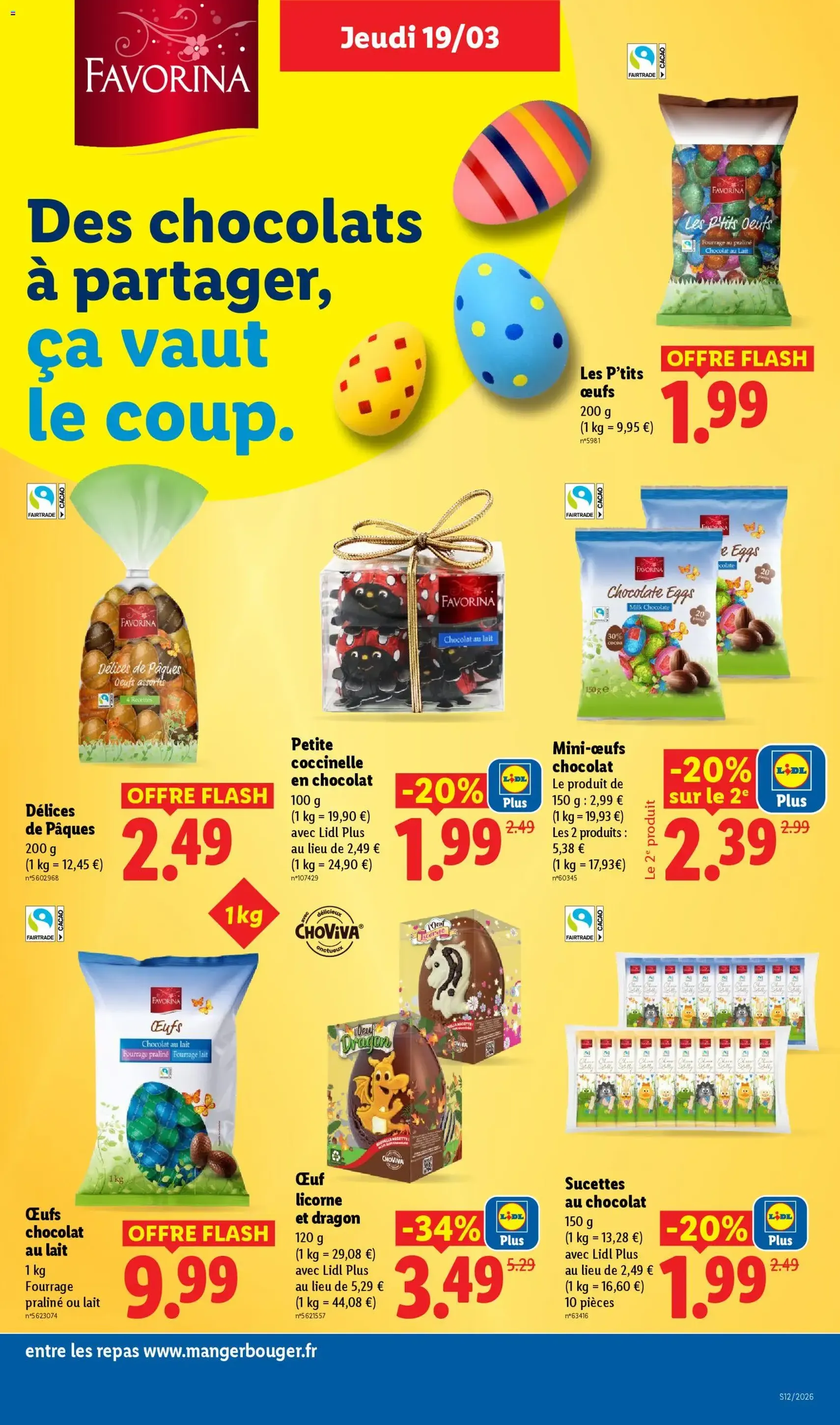 LIDL catalogue semaine 12 - brochure valable à partir du 19/03/2026, page 23 sur 59