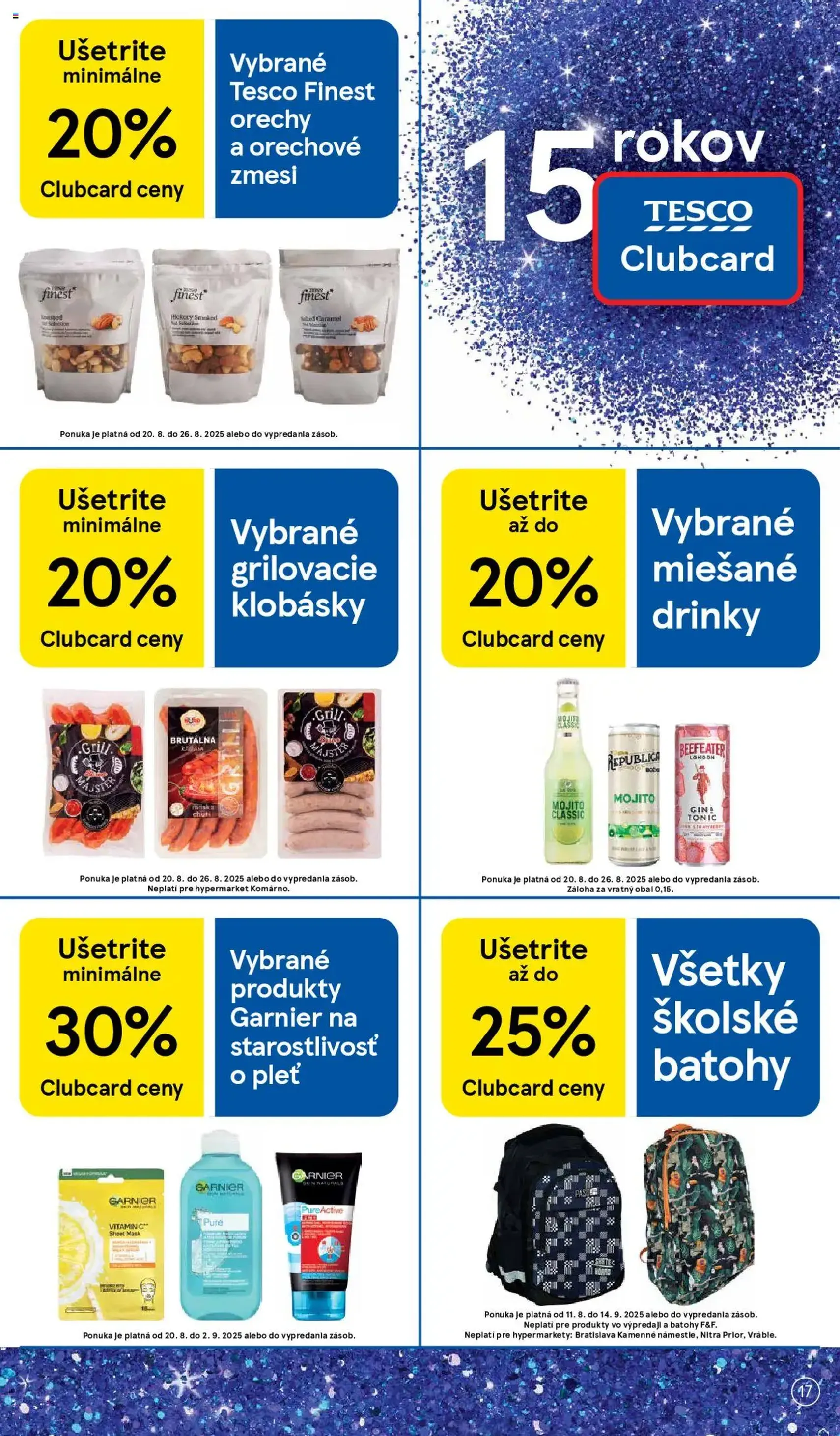 Tesco Hypermarket - leták - platný leták od 20.08.2025 strana 17 z 38