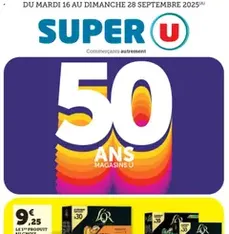 Super U catalogue - Prévisualisation du catalogue valable à partir du 16/09/2025