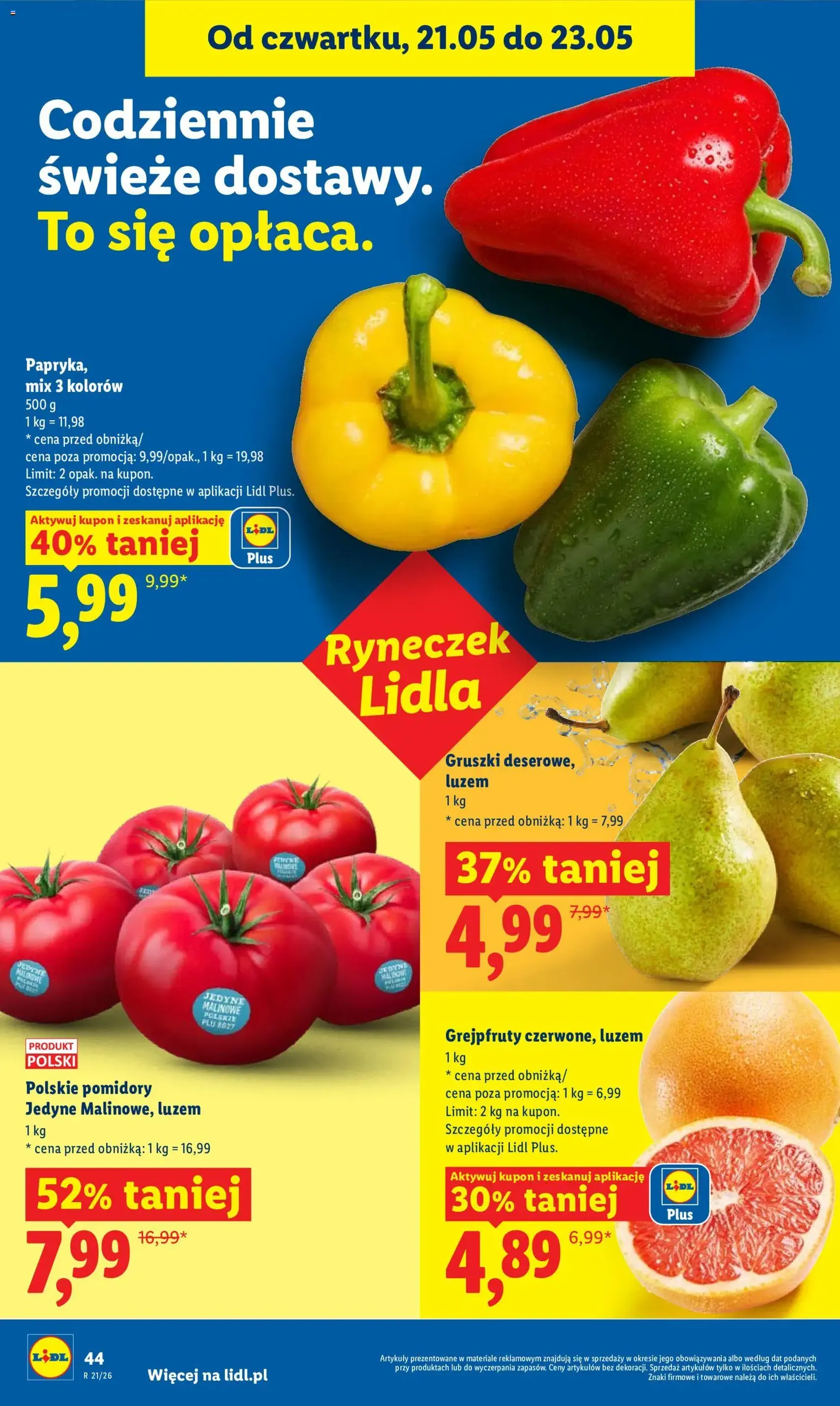 Lidl gazetka - ważny gazetka od 21.05.2026 strona 44 z 93