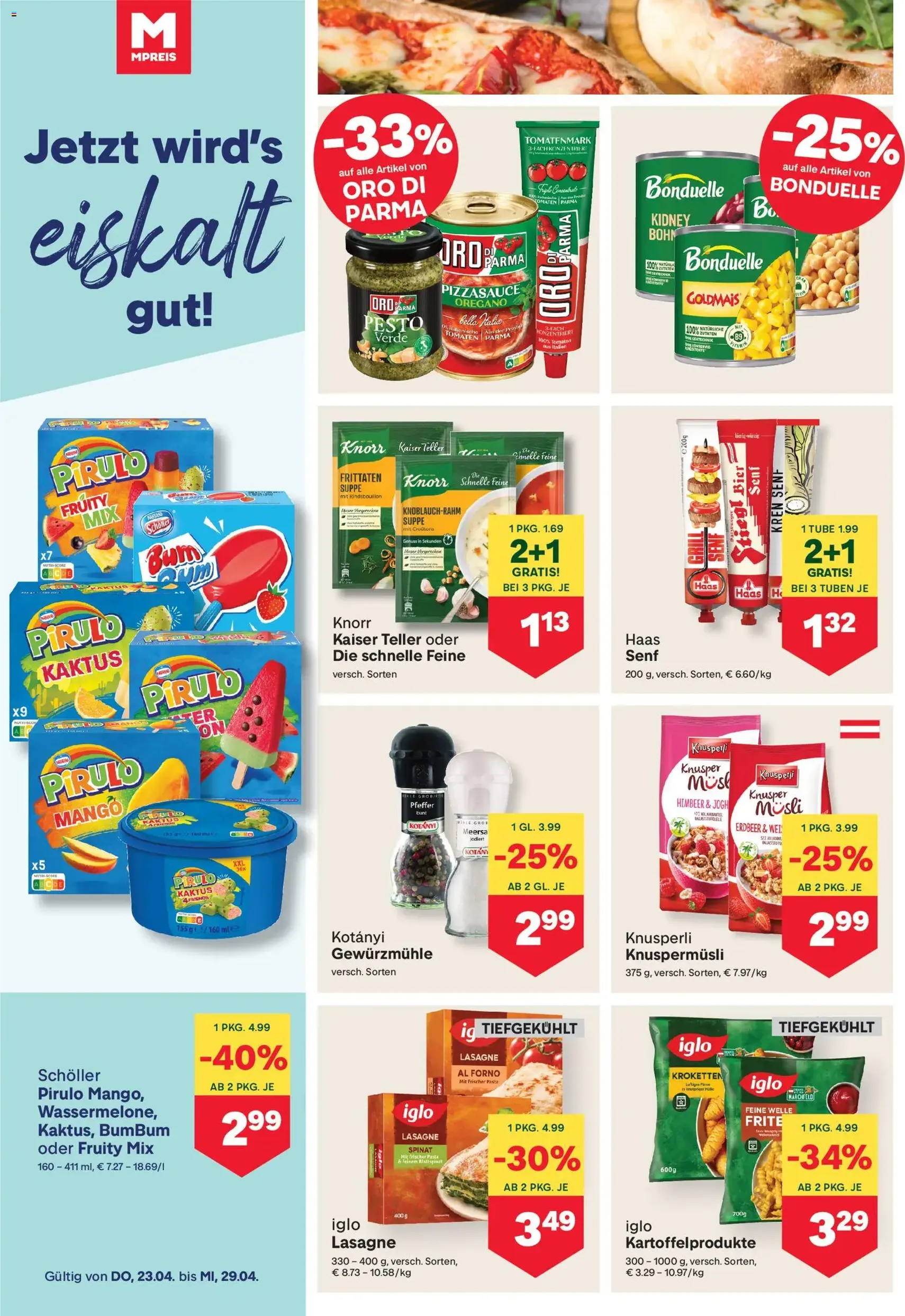 MPREIS Flugblatt - Gültiger Prospekt ab 23.04.2026, Seite 8 von insgesamt 17