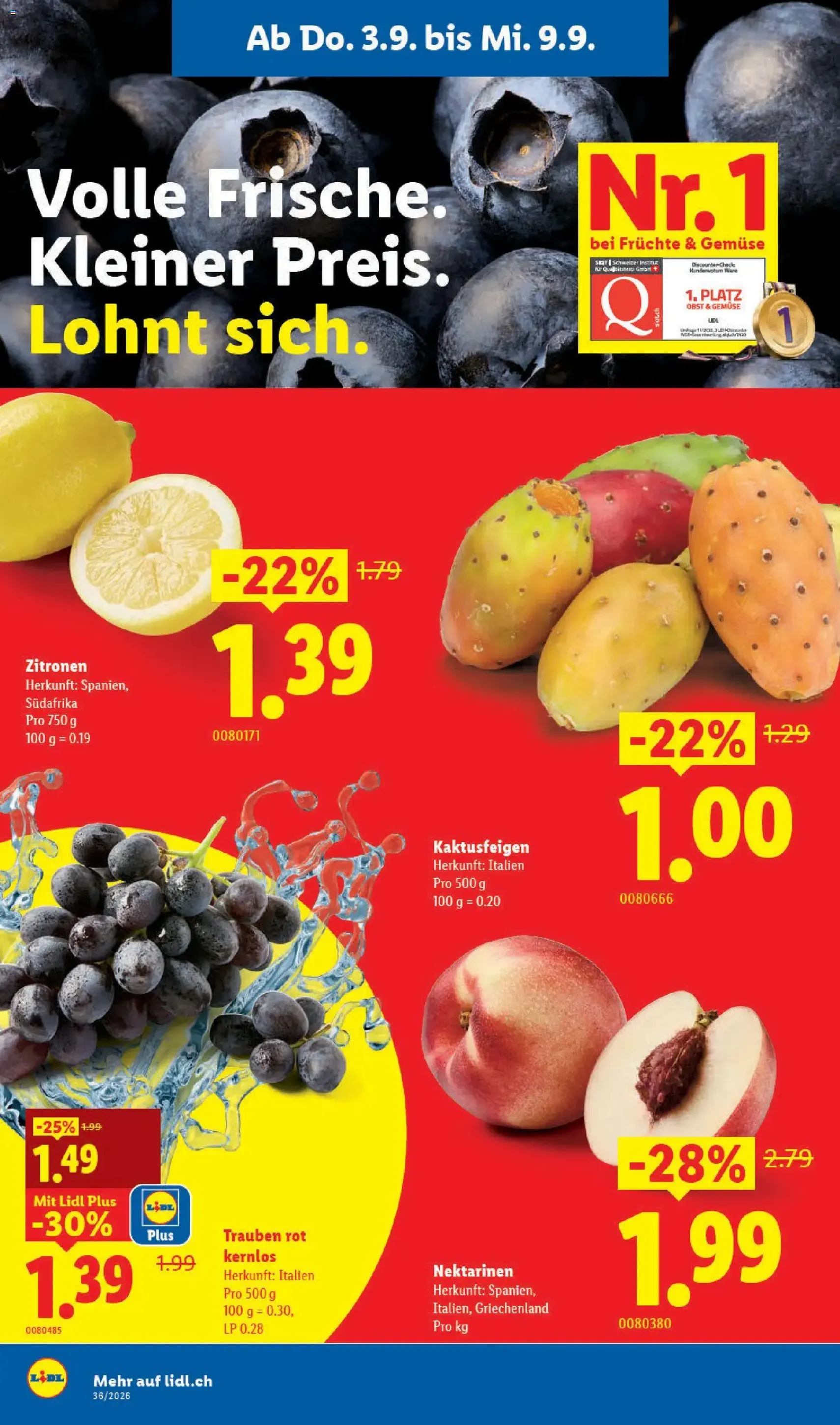 Lidl aktionen - Gültiger Prospekt ab 03.09.2026, Seite 8 von insgesamt 41