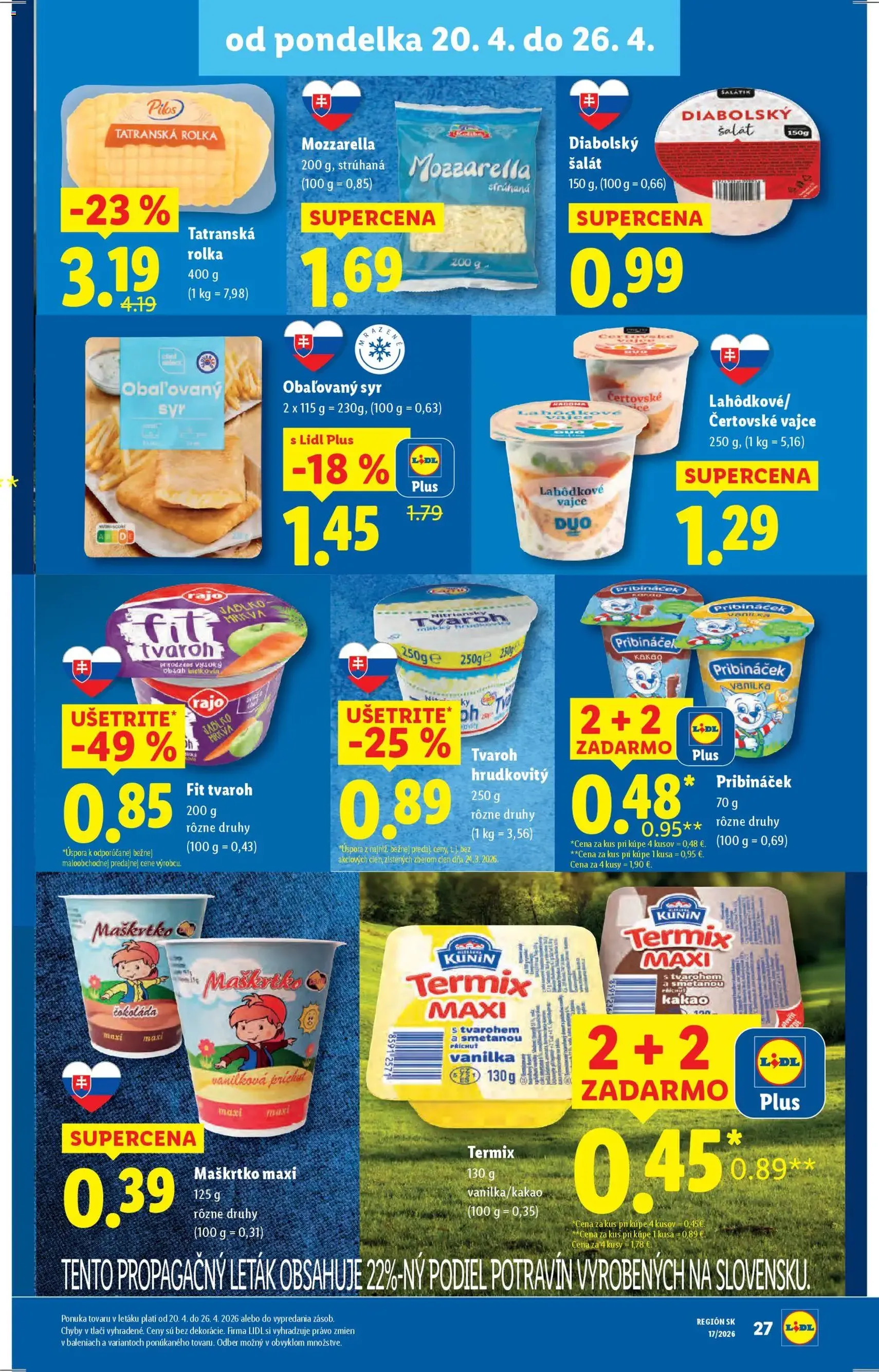 Lidl leták - platný leták od 20.04.2026 strana 29 z 99