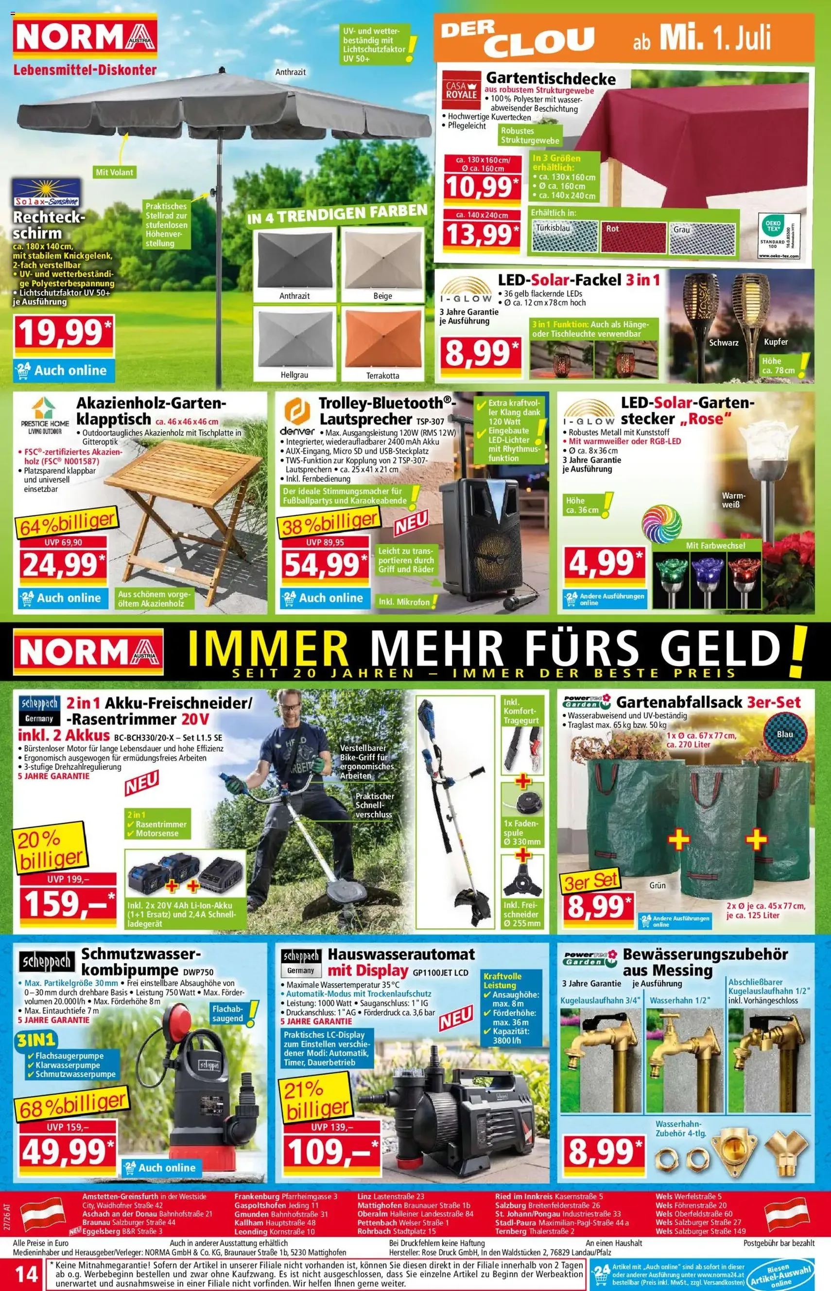 Norma Flugblatt - Gültiger Prospekt ab 29.06.2026, Seite 14 von insgesamt 18