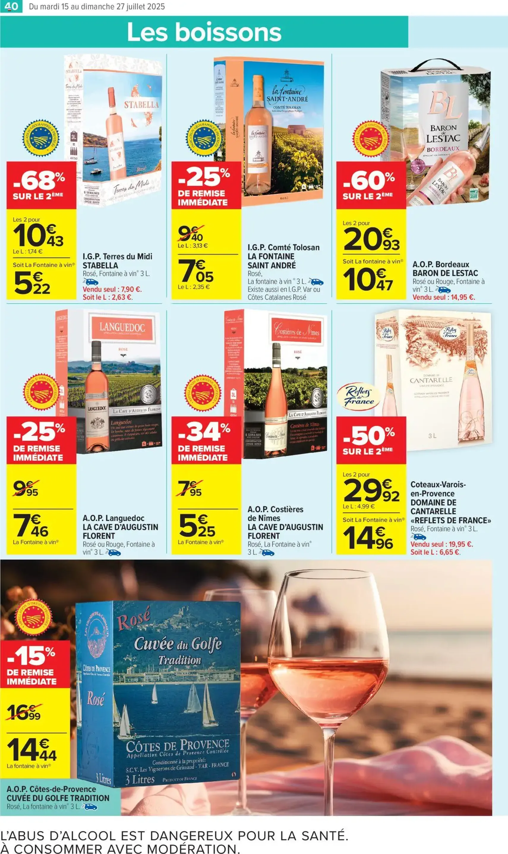 Carrefour Market catalogue semaine 29 - brochure valable à partir du 15/07/2025, page 42 sur 54 Carrefour Market catalogue semaine 29 - brochure valable à partir du 15/07/2025, page 42 sur 54