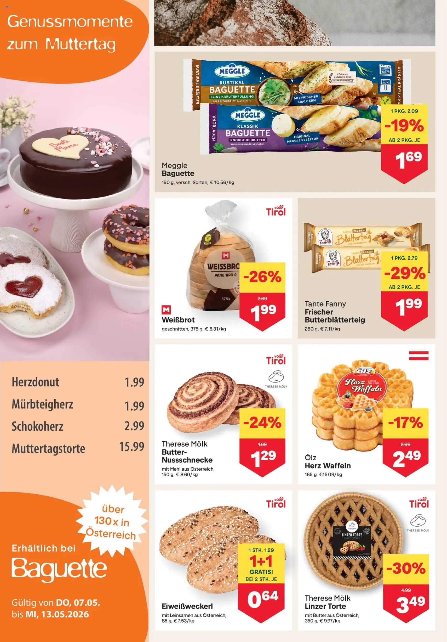 MPREIS Flugblatt - Gültiger Prospekt ab 07.05.2026, Seite 4 von insgesamt 19