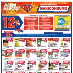 Vista previa del folleto Maxiconsumo ofertas válido desde 21/07/2025