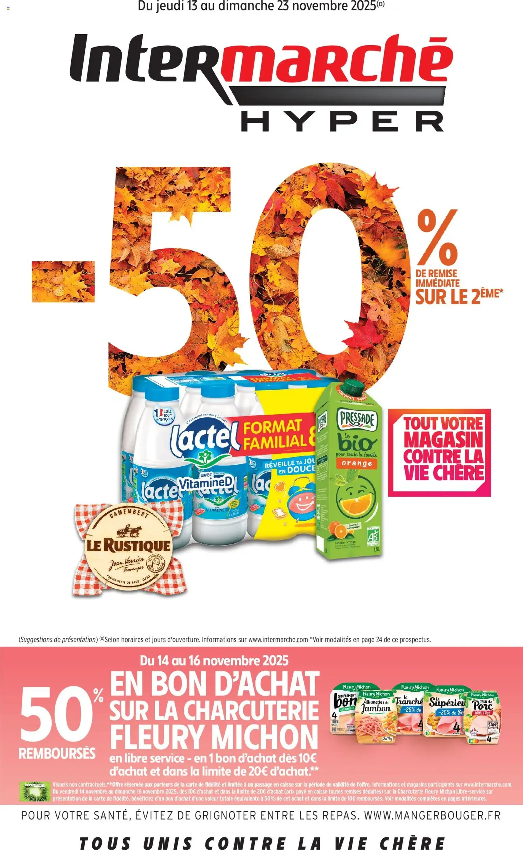 Intermarché catalogue semaine 46 - brochure valable à partir du 13/11/2025, page 1 sur 48