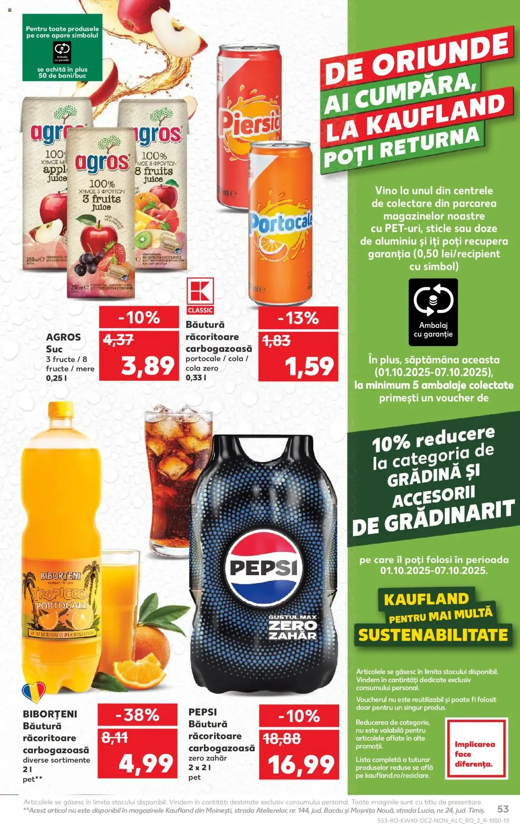Kaufland RO - București - 2025.10.01. érvényes szórólap 53 oldal 70 oldalból Kaufland RO - București - 2025.10.01. érvényes szórólap 53 oldal 70 oldalból