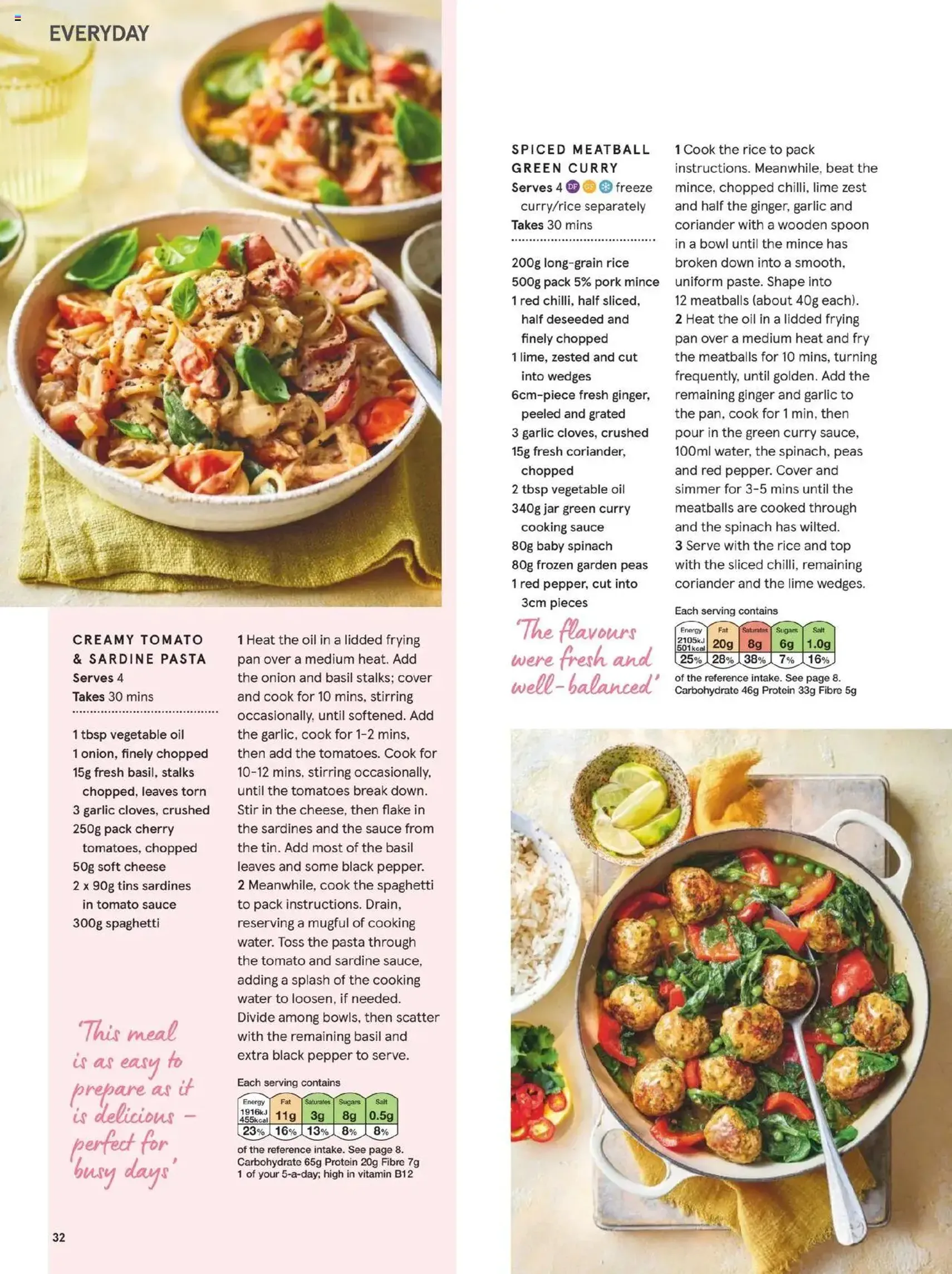 Tesco - Tesco Magazine - July/August 2025 - valid flyer from 10/07/2025, page 32 of 100 Tesco - Tesco Magazine - July/August 2025 - valid flyer from 10/07/2025, page 32 of 100