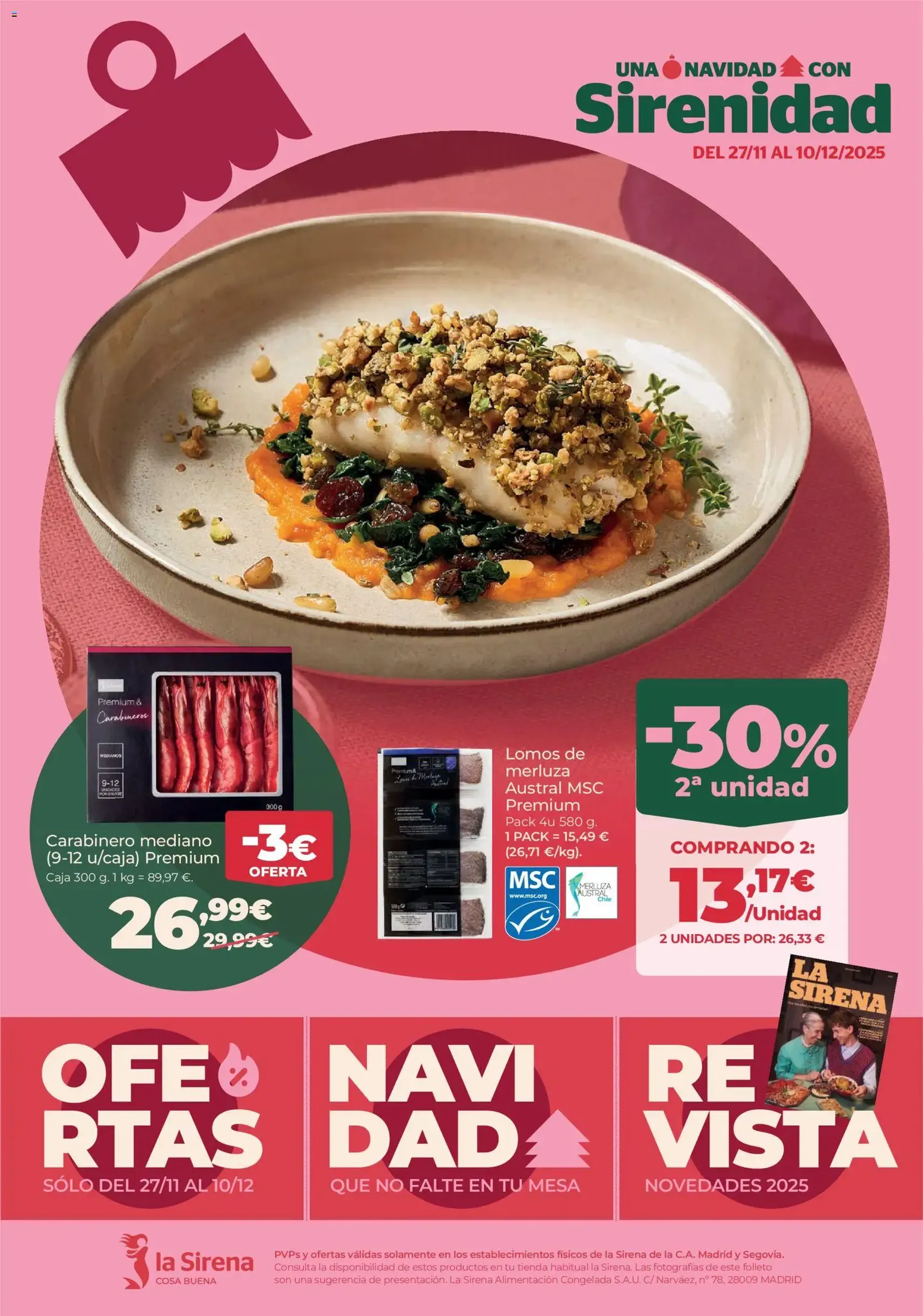 La Sirena folleto - folleto válido desde 27/11/2025 página 1 de 18