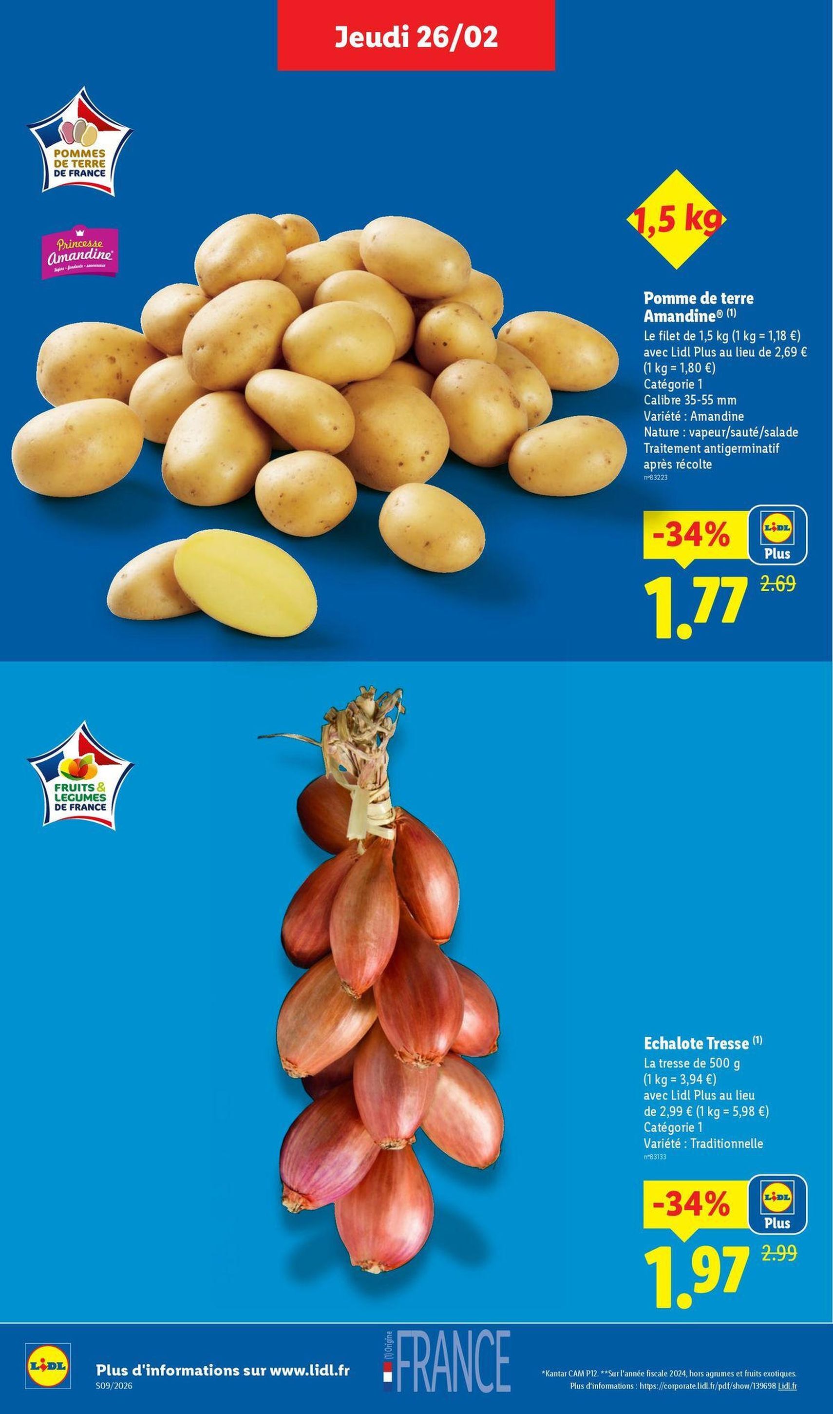 LIDL catalogue semaine 9 - brochure valable à partir du 26/02/2026, page 4 sur 81