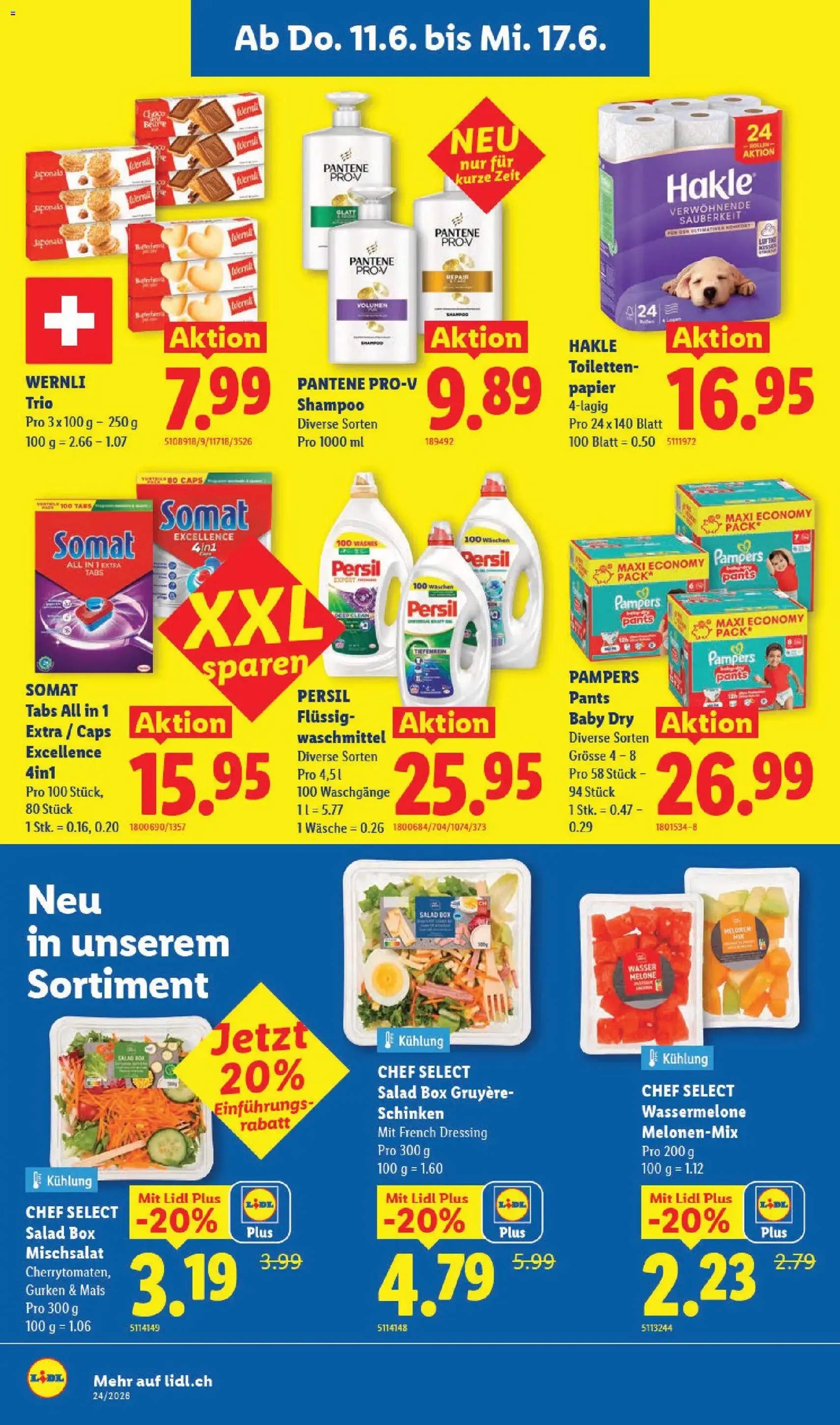 Lidl aktionen - Gültiger Prospekt ab 11.06.2026, Seite 14 von insgesamt 40