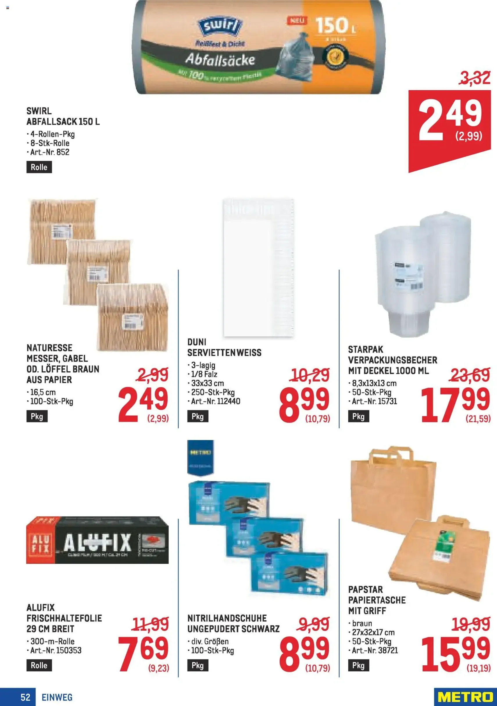 Metro Profi - Gültiger Prospekt ab 22.01.2026, Seite 52 von insgesamt 64
