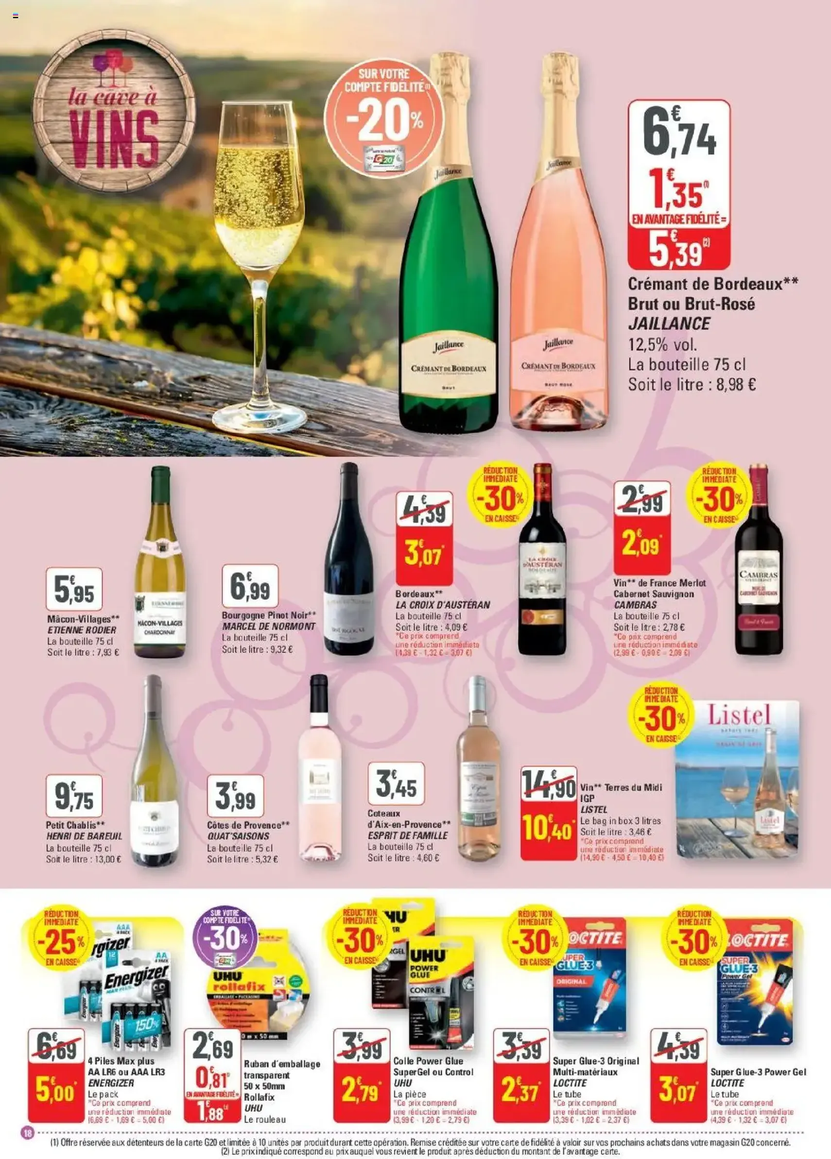G20 Supermarchés catalogue - brochure valable à partir du 27/08/2025, page 18 sur 24