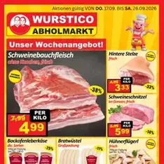 Wurstico Abholmarkt Flugblatt - Prospekt Vorschau gültig ab 17.09.2026