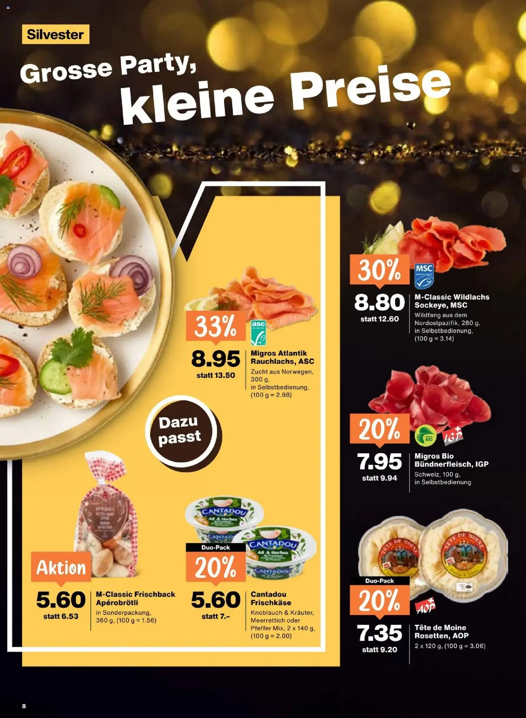 Migros Aktionen - Gültiger Prospekt ab 23.12.2025, Seite 8 von insgesamt 16