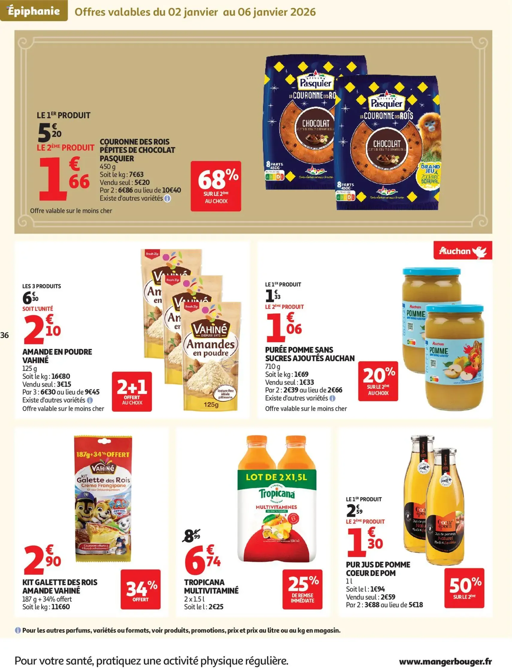 Auchan folder / publicité - geldige folder vanaf 02/01/2026 pagina 36 van 54