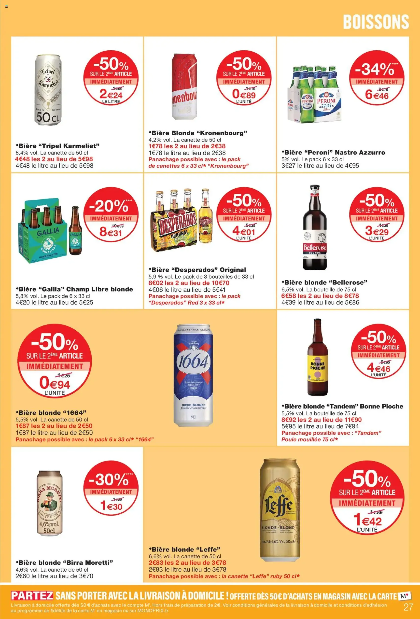 Monoprix catalogue - brochure valable à partir du 25/08/2026, page 27 sur 85
