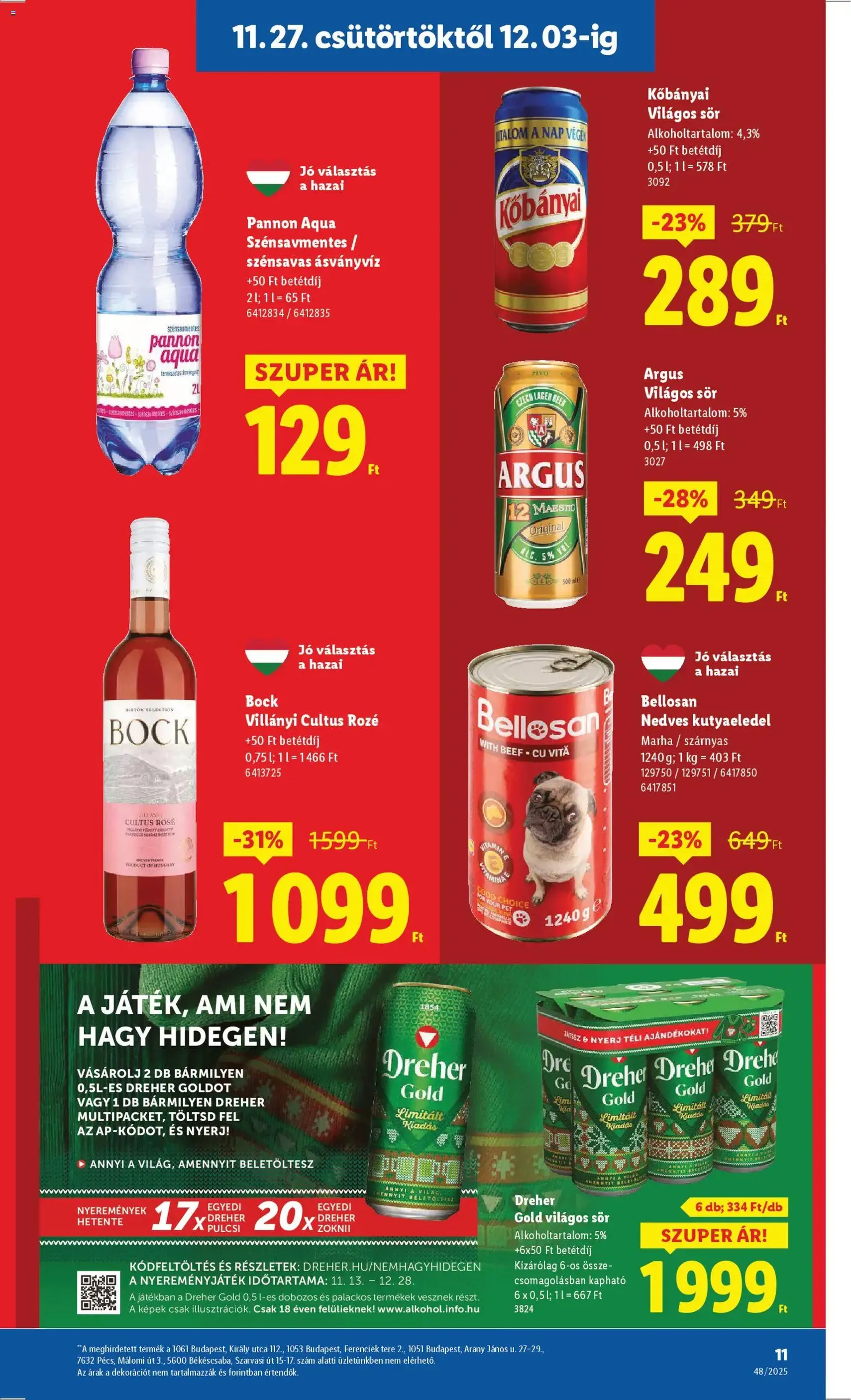 Lidl Akciós újság - 2025.11.27. érvényes szórólap 11 oldal 68 oldalból