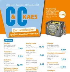C&C Prospekt - Prospekt Vorschau gültig ab 01.12.2025