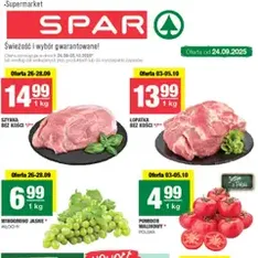 Spar Gazetka - podgląd gazetki ważnej od 24.09.2025