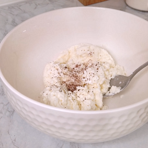 Polpette di ricotta - procedimento 1