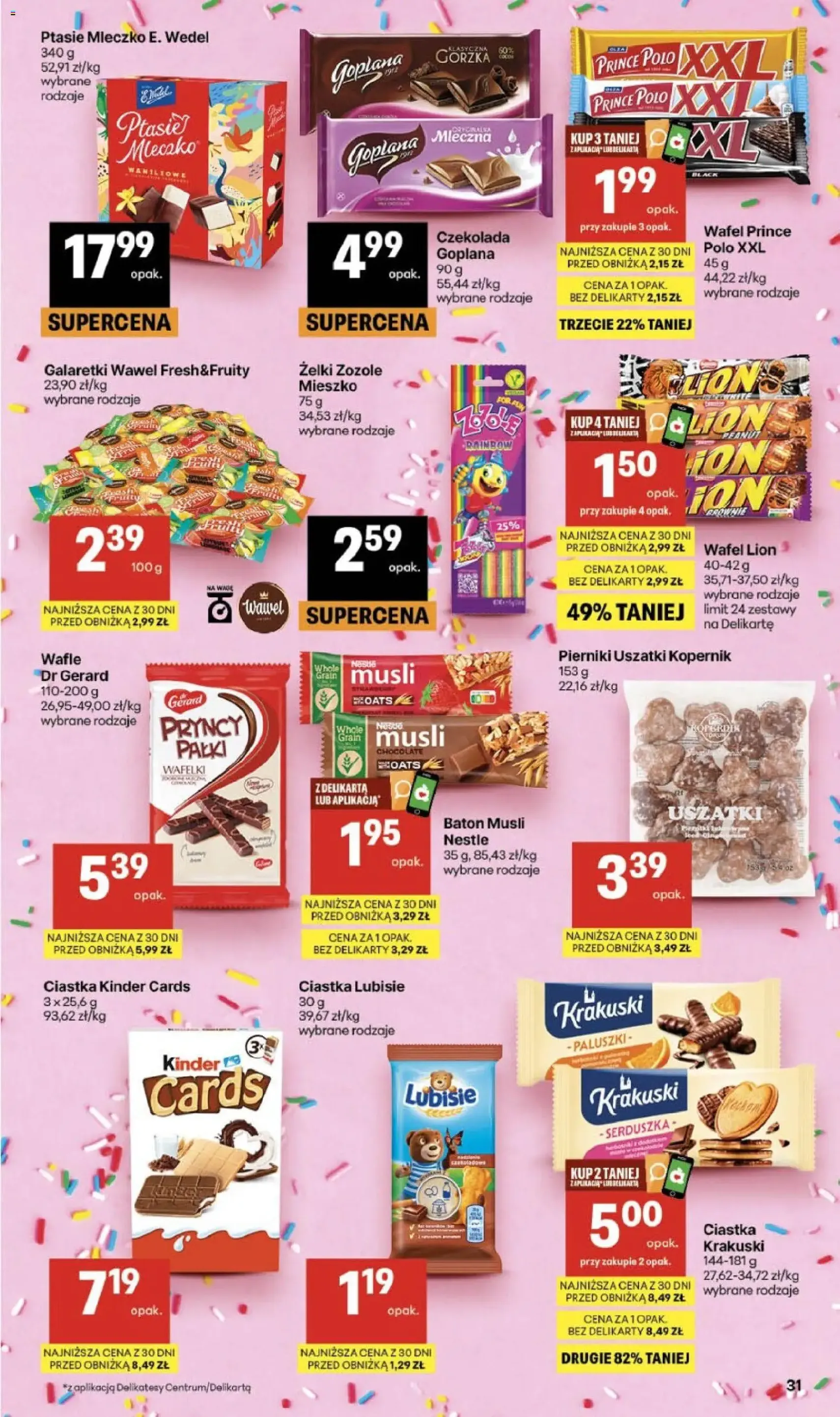 Delikatesy Centrum gazetka - ważny gazetka od 16.07.2026 strona 31 z 40