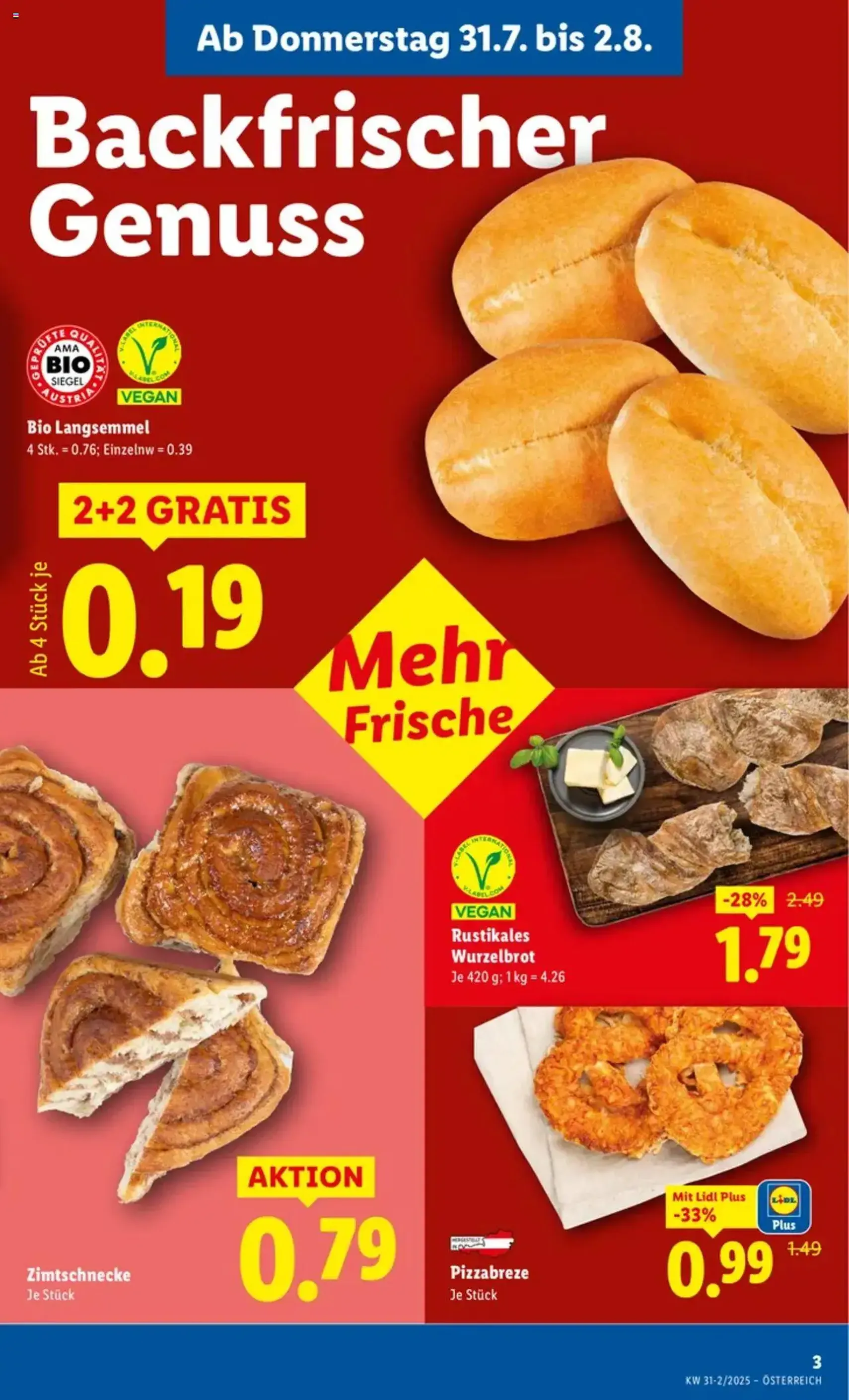 Lidl Flugblatt - Gültiger Prospekt ab 31.07.2025, Seite 5 von insgesamt 42 Lidl Flugblatt - Gültiger Prospekt ab 31.07.2025, Seite 5 von insgesamt 42