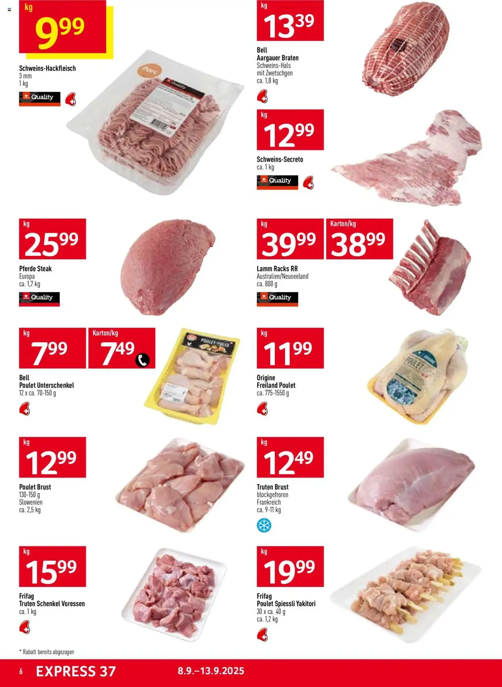 Prodega Aktionen - Gültiger Prospekt ab 08.09.2025, Seite 6 von insgesamt 44 Prodega Aktionen - Gültiger Prospekt ab 08.09.2025, Seite 6 von insgesamt 44
