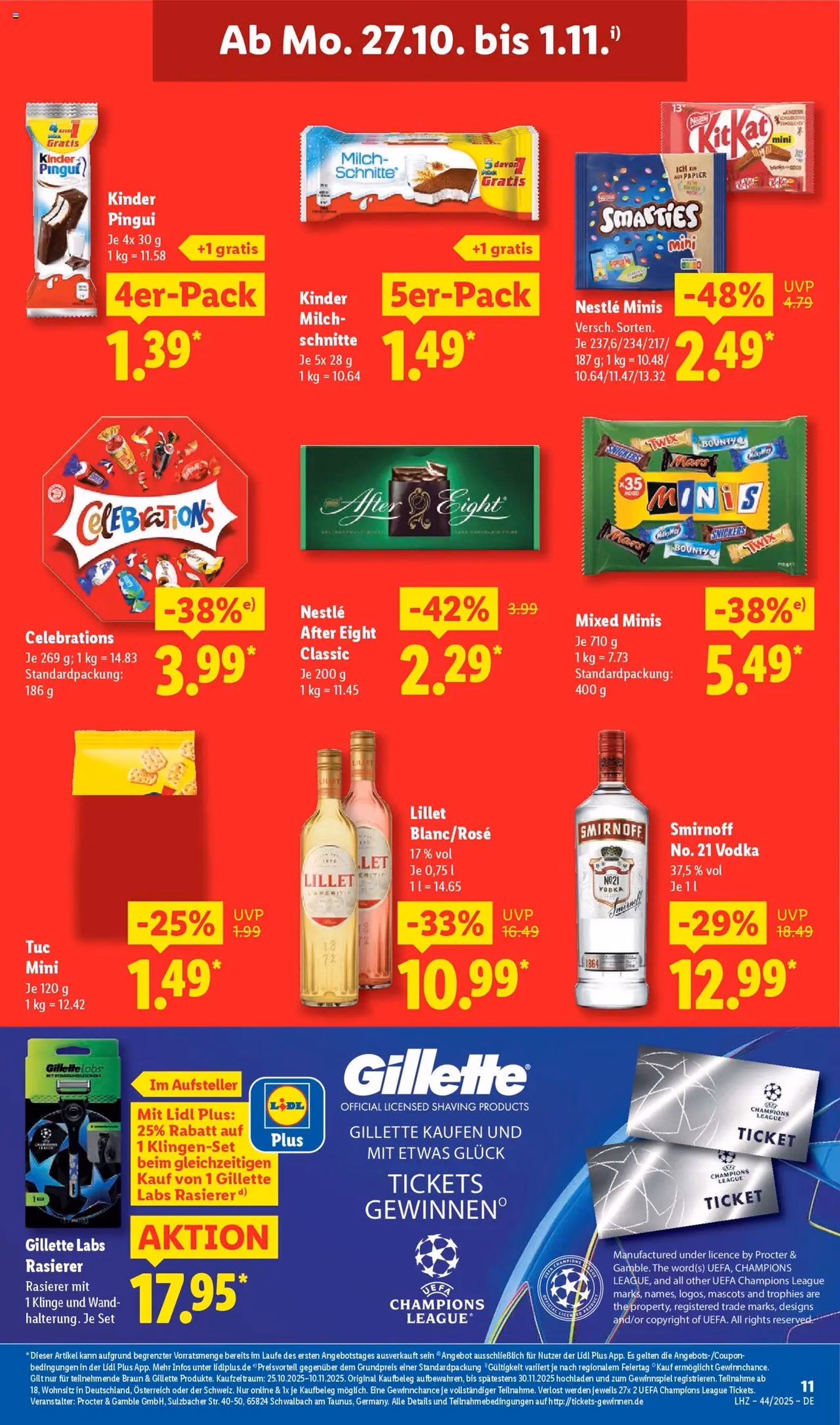 Lidl - Prospekt - Gültiger Prospekt ab 27.10.2025, Seite 25 von insgesamt 67 Lidl - Prospekt - Gültiger Prospekt ab 27.10.2025, Seite 25 von insgesamt 67