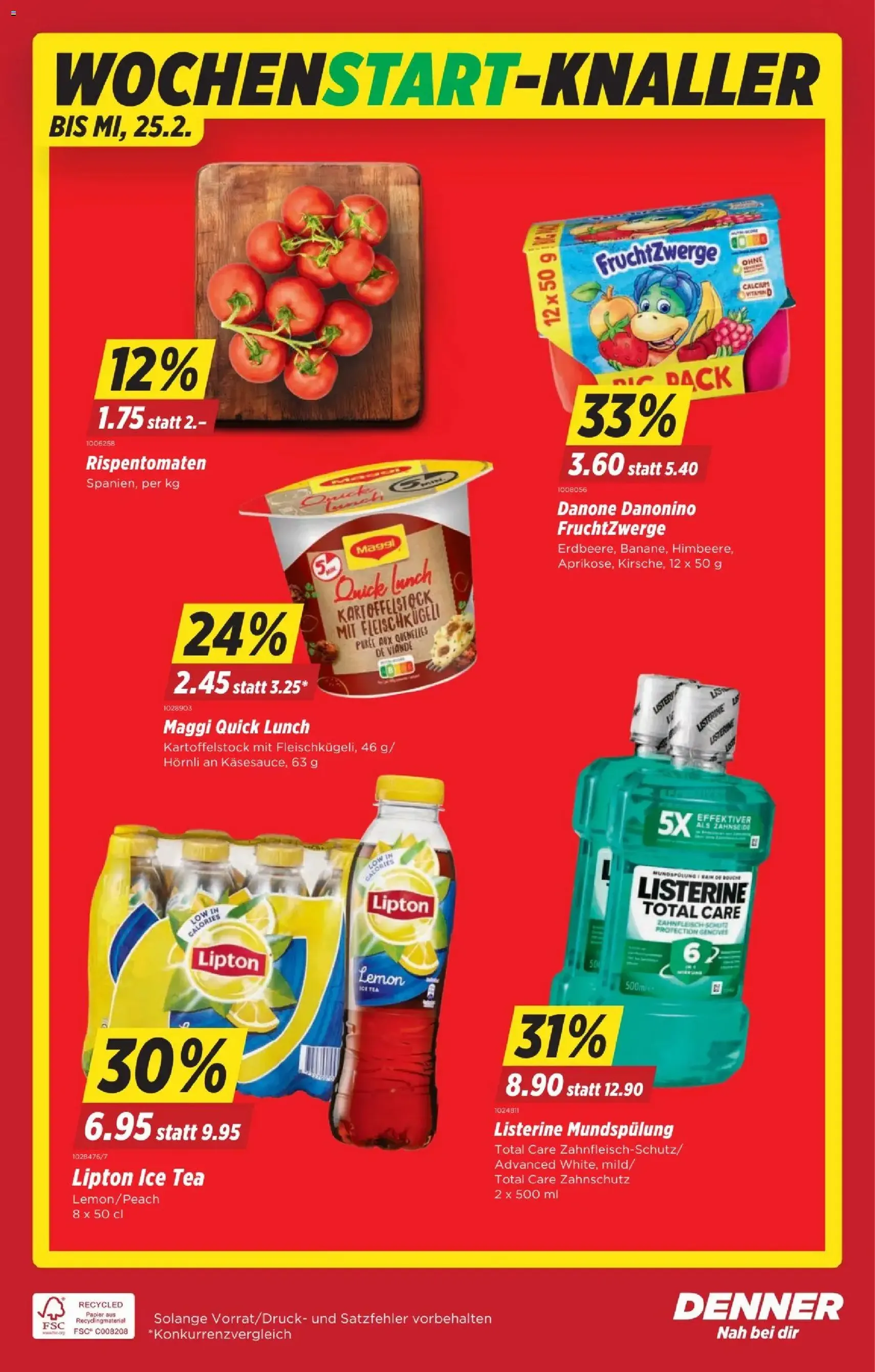 Denner Aktionen - Gültiger Prospekt ab 19.02.2026, Seite 20 von insgesamt 20