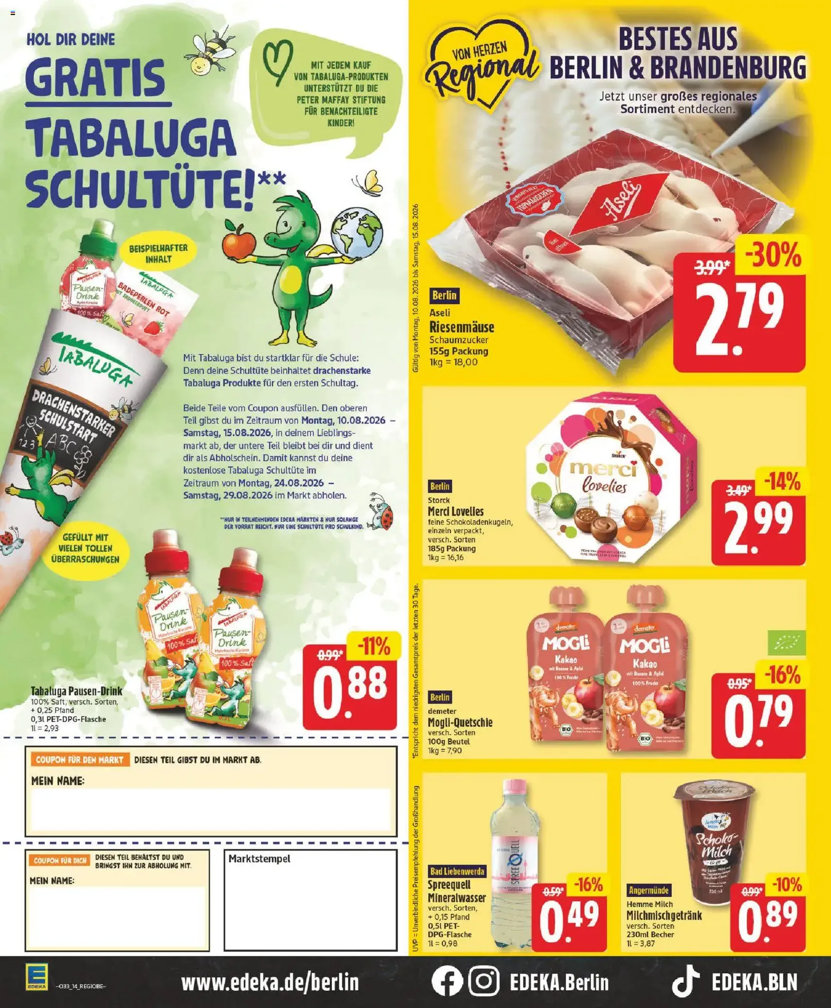 Edeka Prospekt - Gültiger Prospekt ab 10.08.2026, Seite 14 von insgesamt 27