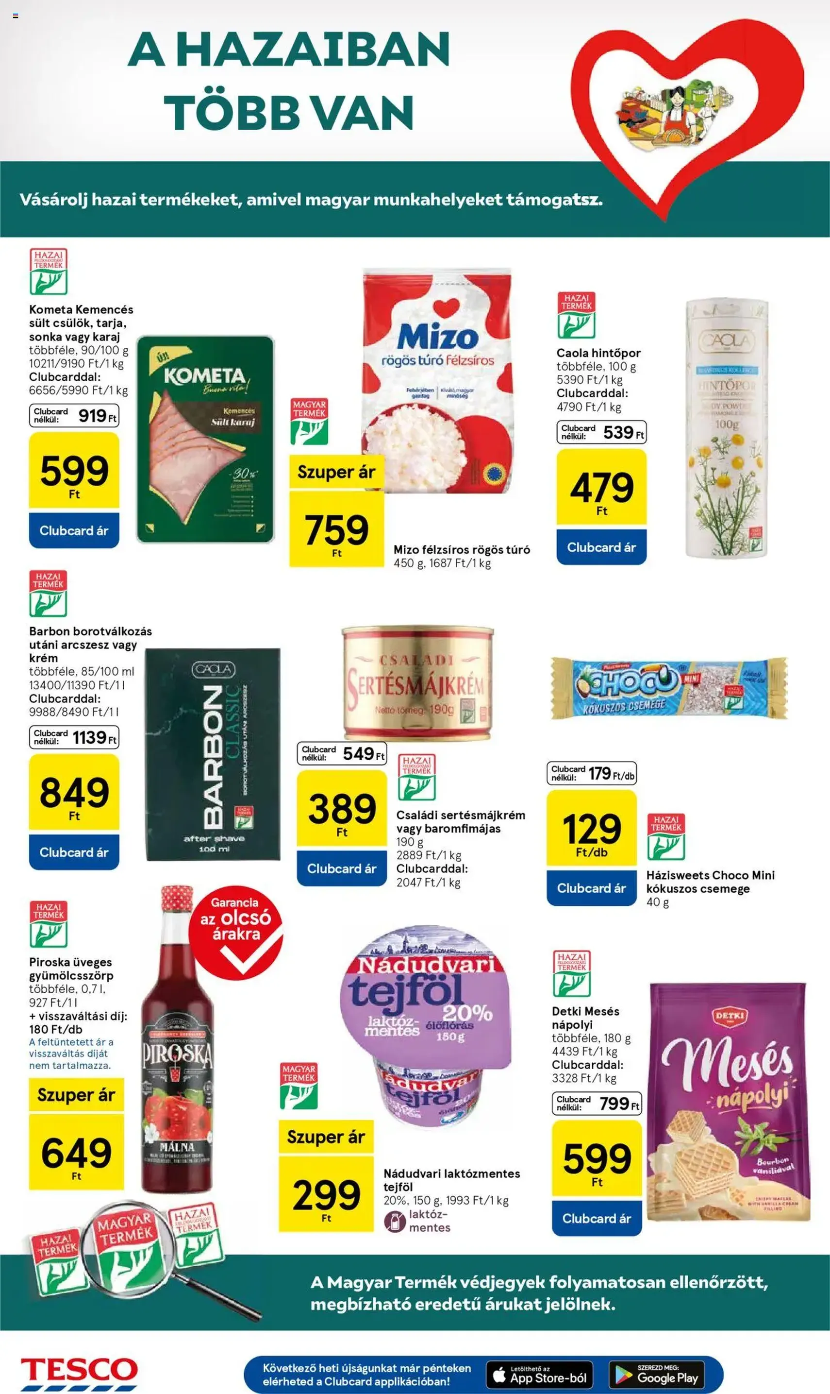 Tesco Hipermarket - Akciós újság - 2025.10.21. érvényes szórólap 10 oldal 32 oldalból Tesco Hipermarket - Akciós újság - 2025.10.21. érvényes szórólap 10 oldal 32 oldalból