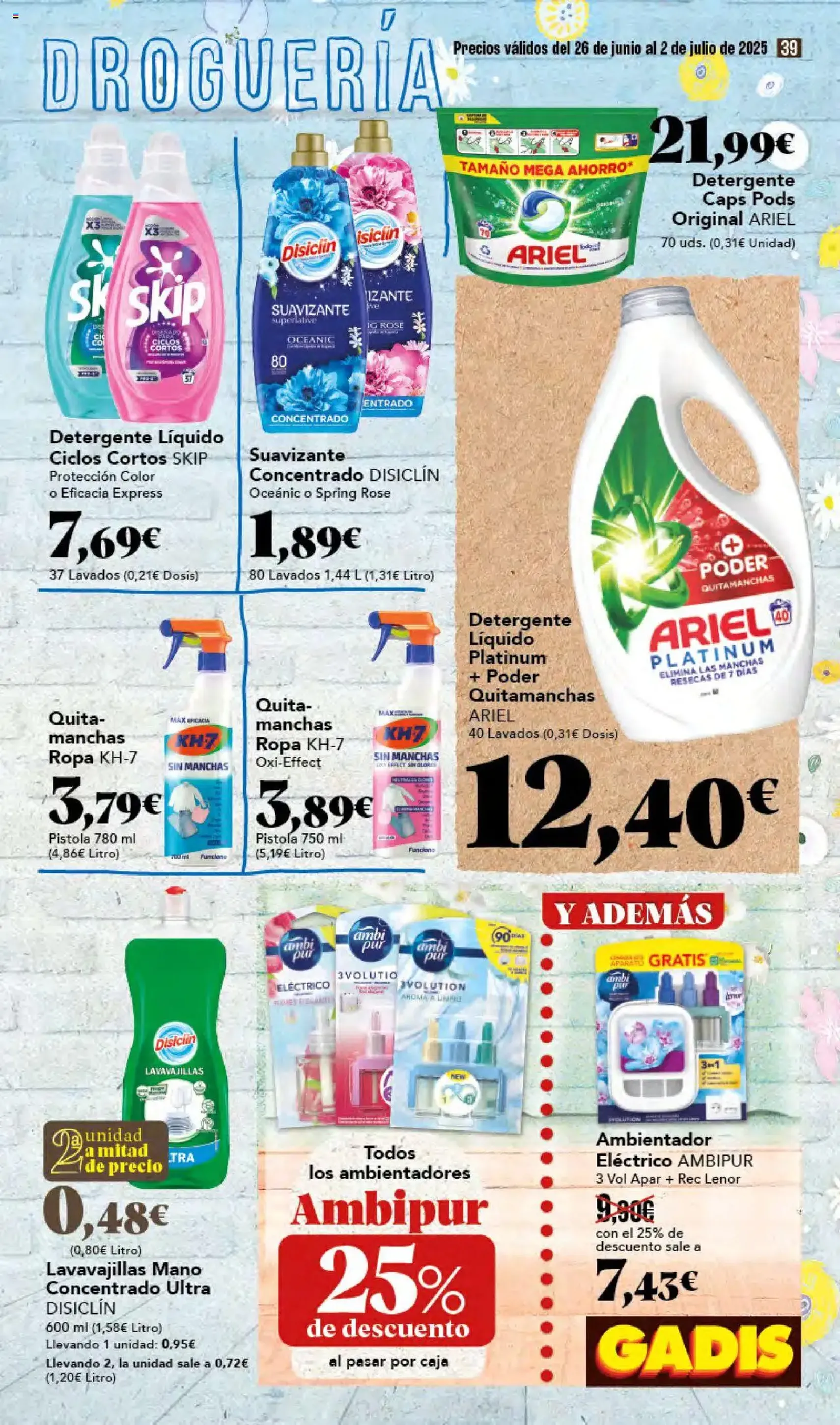Gadis folleto - folleto válido desde 26/06/2025 página 39 de 40