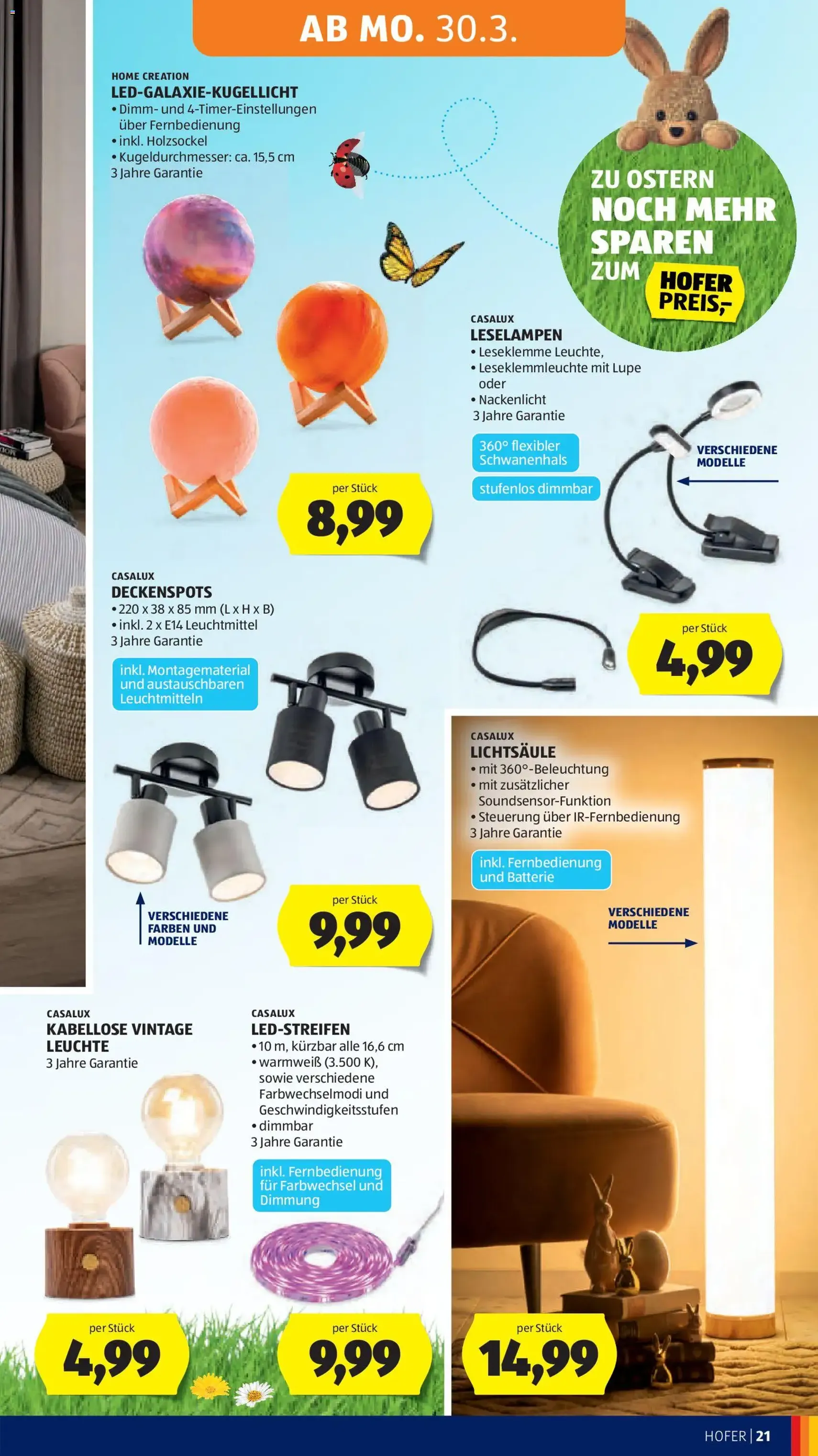 Hofer Flugblatt - Gültiger Prospekt ab 27.03.2026, Seite 27 von insgesamt 46