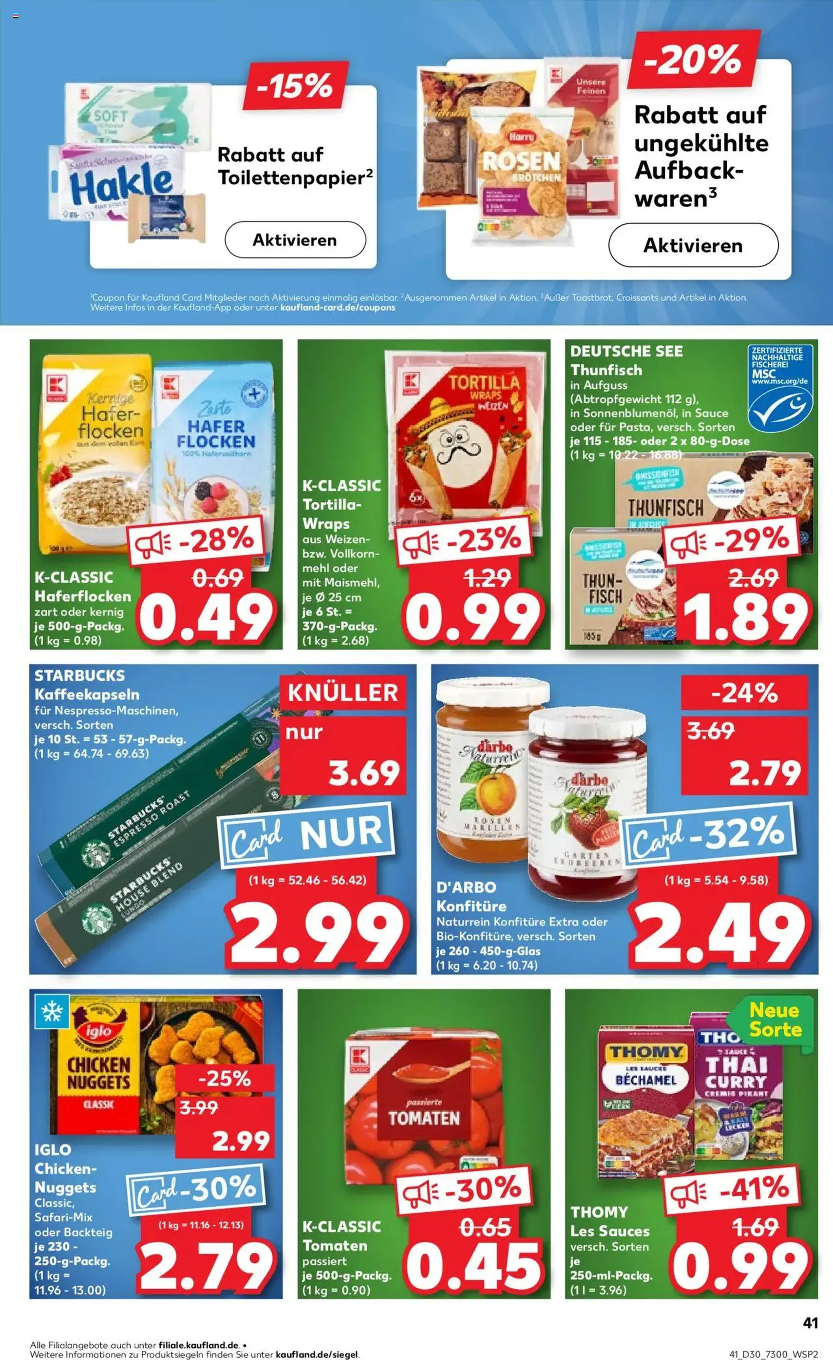 Kaufland Prospekt - Gültiger Prospekt ab 24.07.2025, Seite 41 von insgesamt 52 Kaufland Prospekt - Gültiger Prospekt ab 24.07.2025, Seite 41 von insgesamt 52