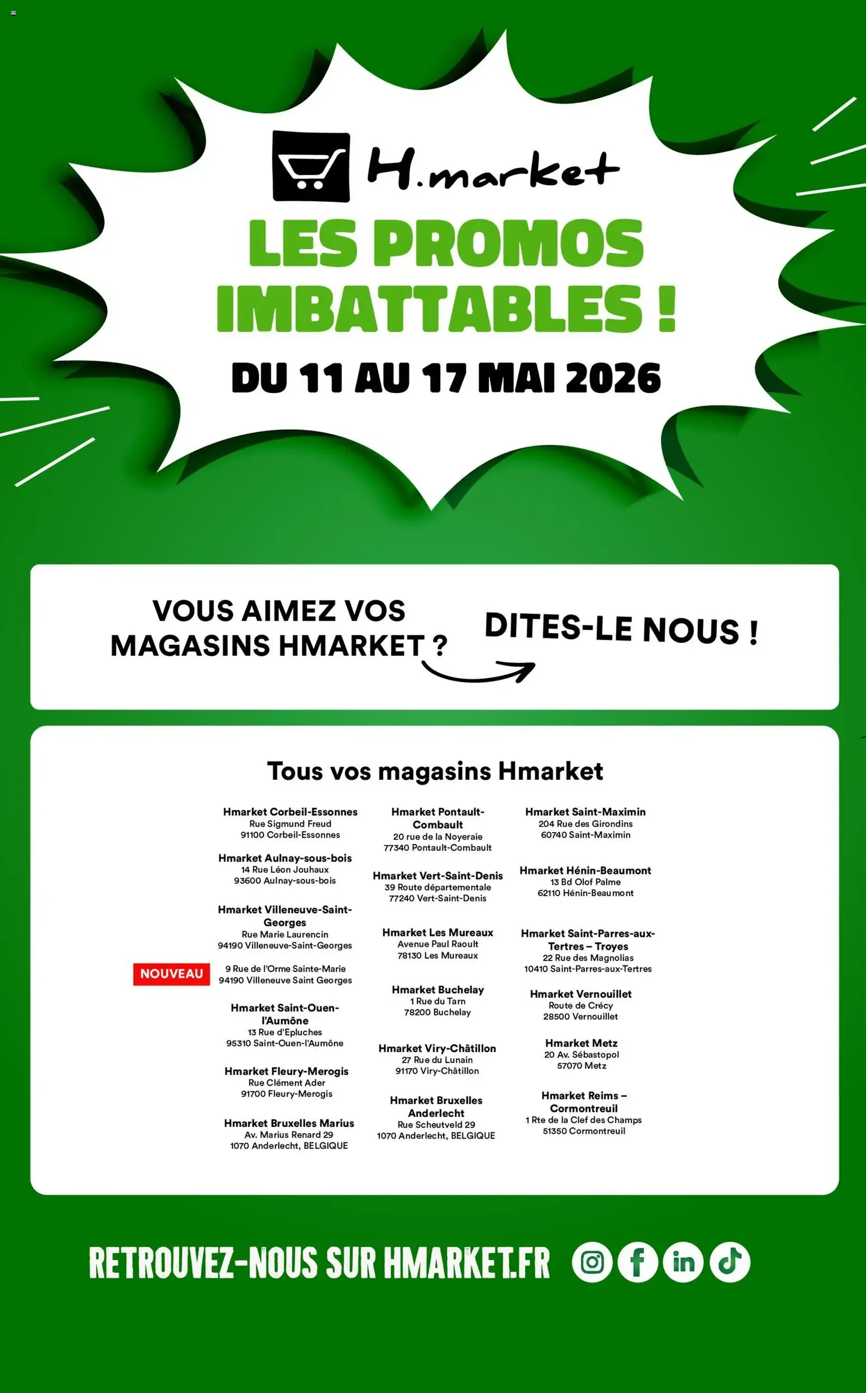 Hmarket catalogue - brochure valable à partir du 11/05/2026, page 5 sur 5