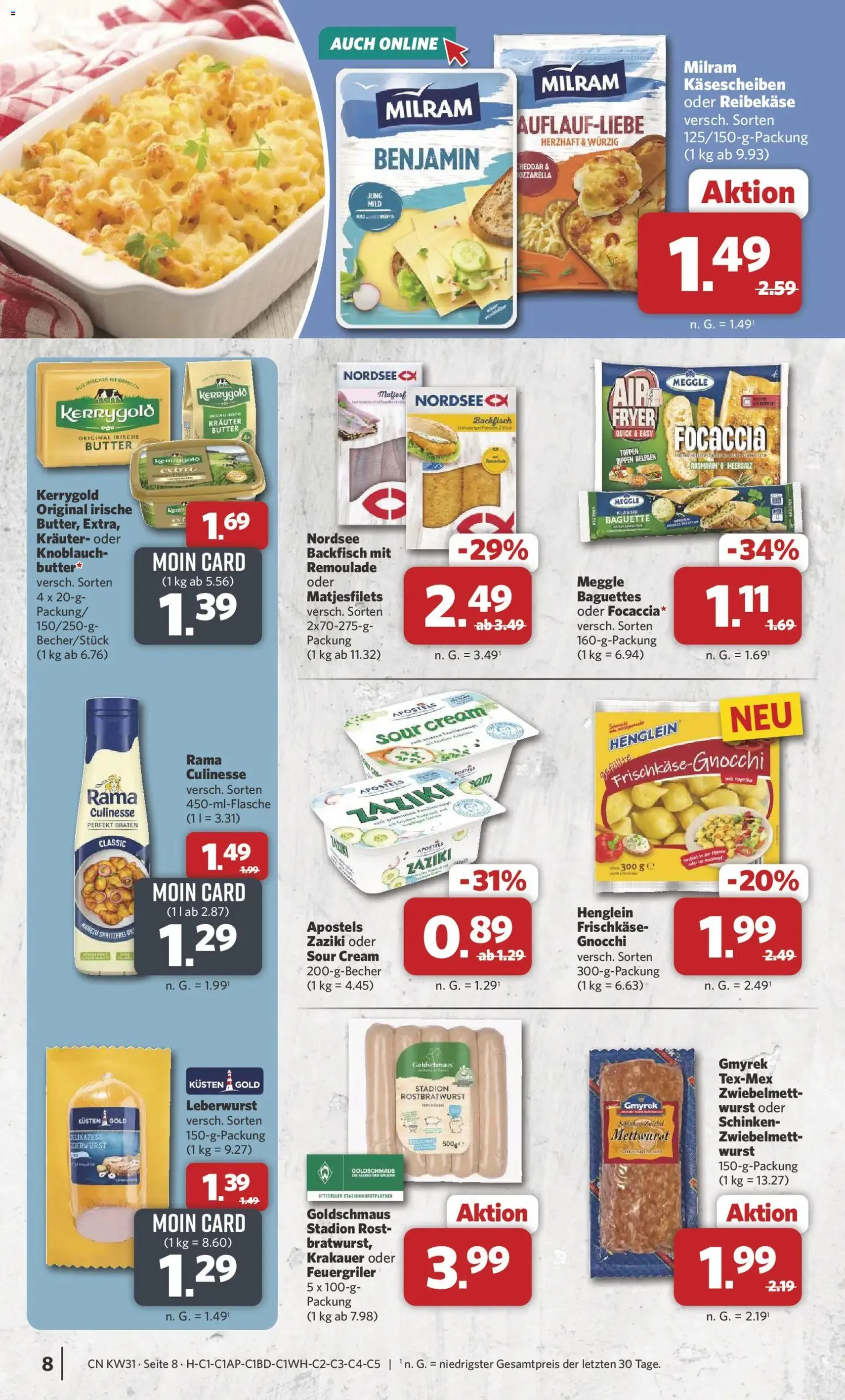 Combi Prospekt - Gültiger Prospekt ab 27.07.2026, Seite 8 von insgesamt 33
