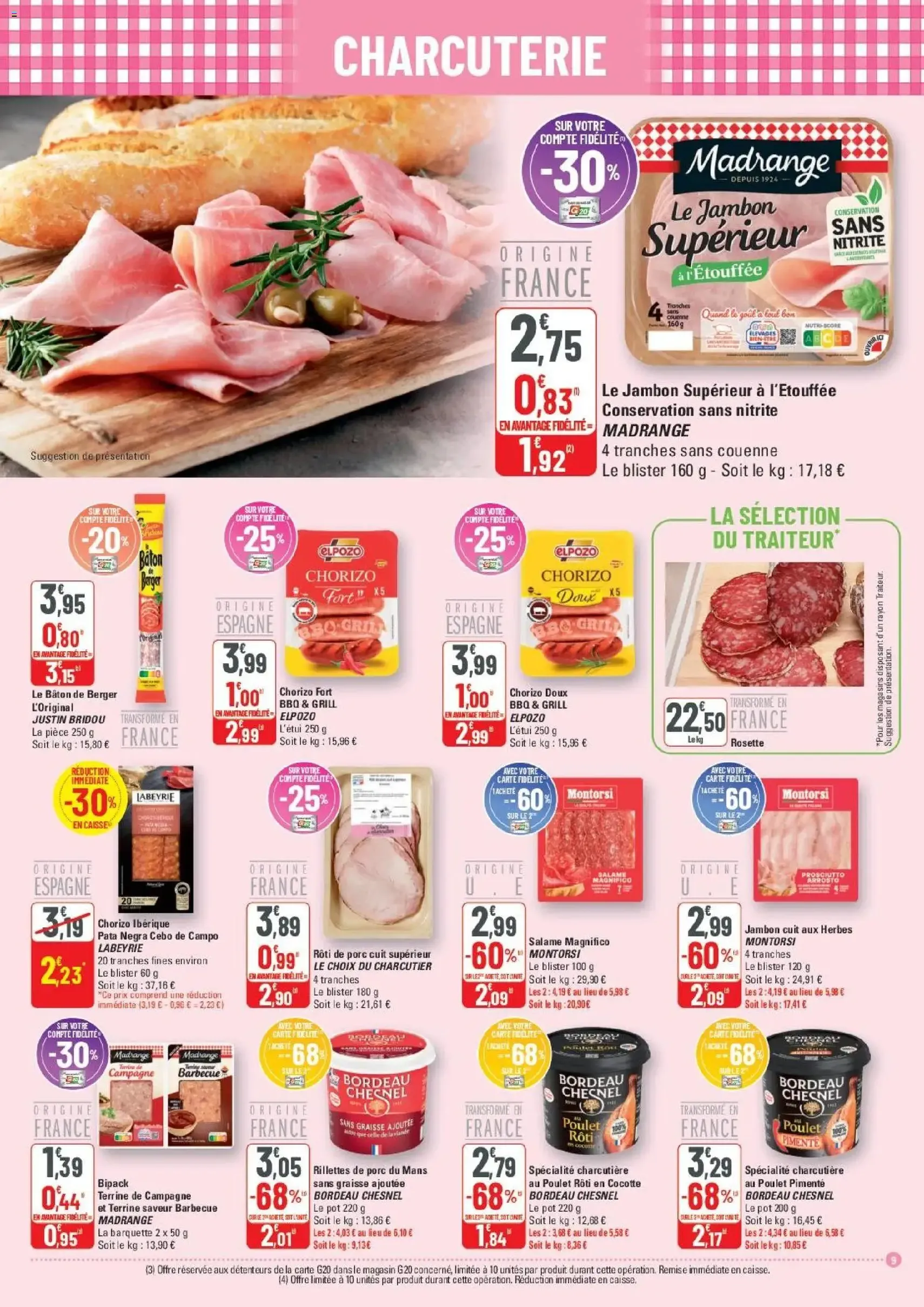 G20 Supermarchés catalogue - brochure valable à partir du 17/06/2026, page 9 sur 20