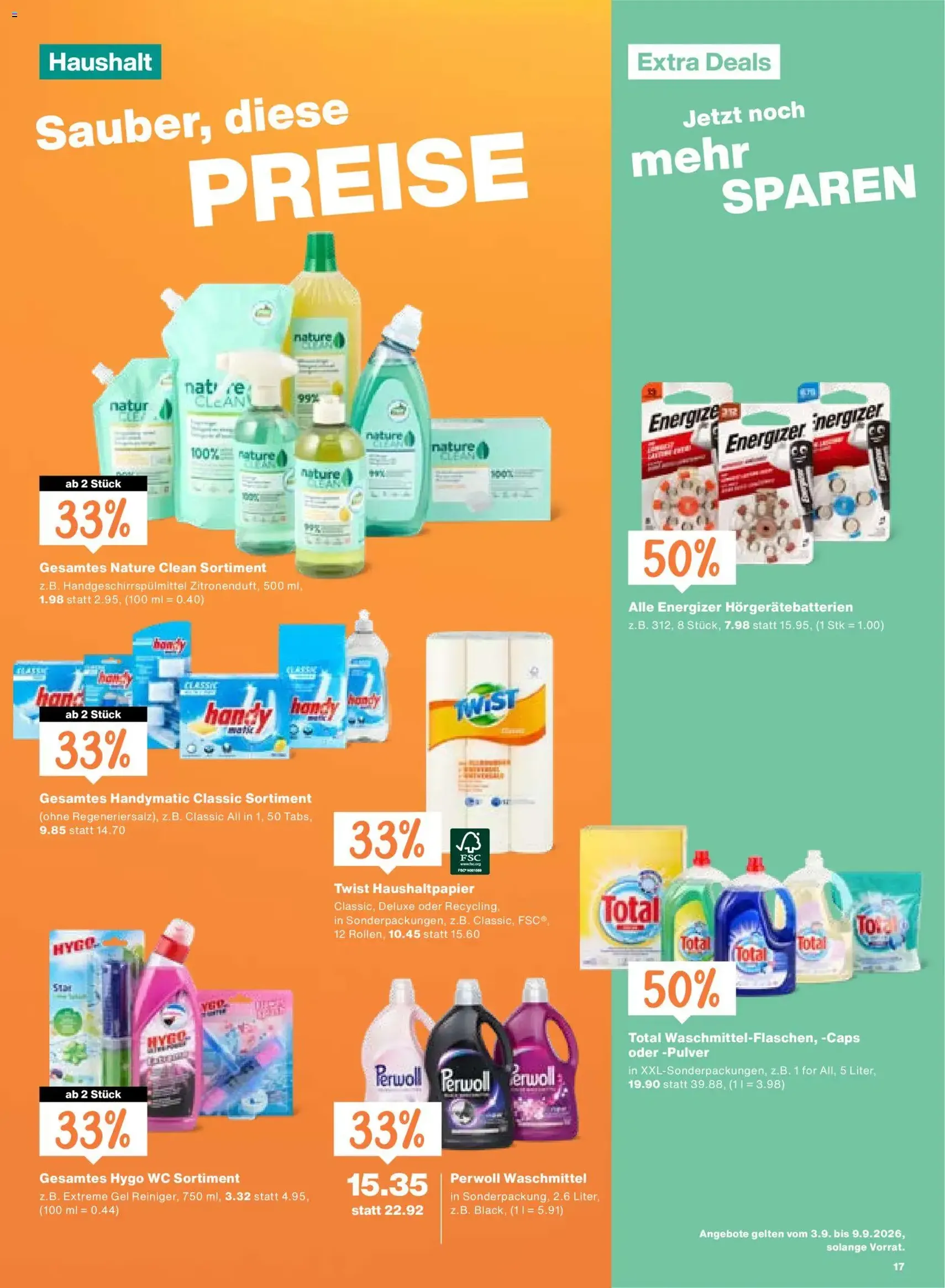 Migros aktionen - Gültiger Prospekt ab 03.09.2026, Seite 17 von insgesamt 20