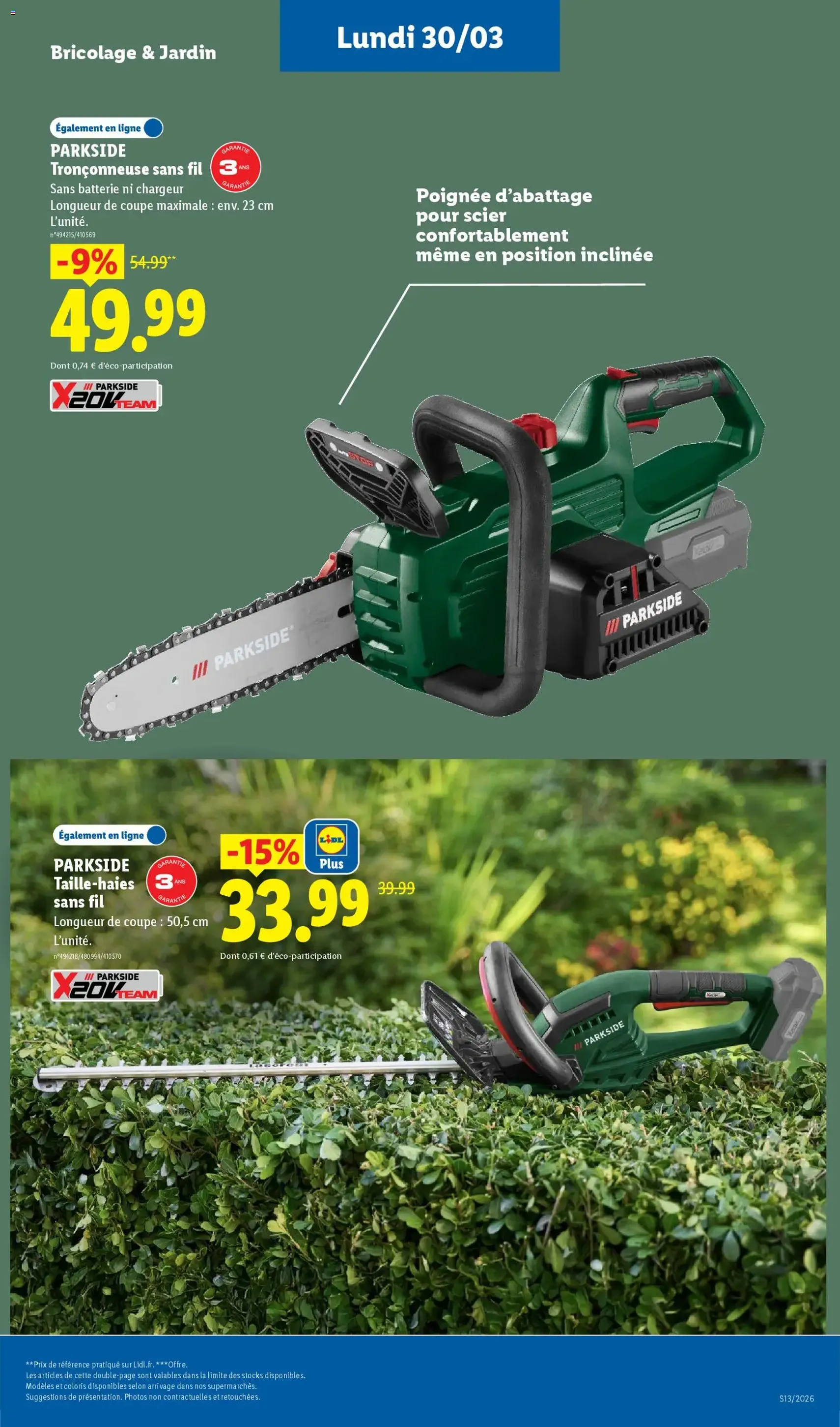 LIDL catalogue semaine 13 - brochure valable à partir du 26/03/2026, page 61 sur 76