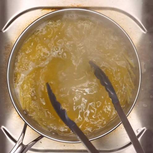 Pasta con le alici - procedimento 1